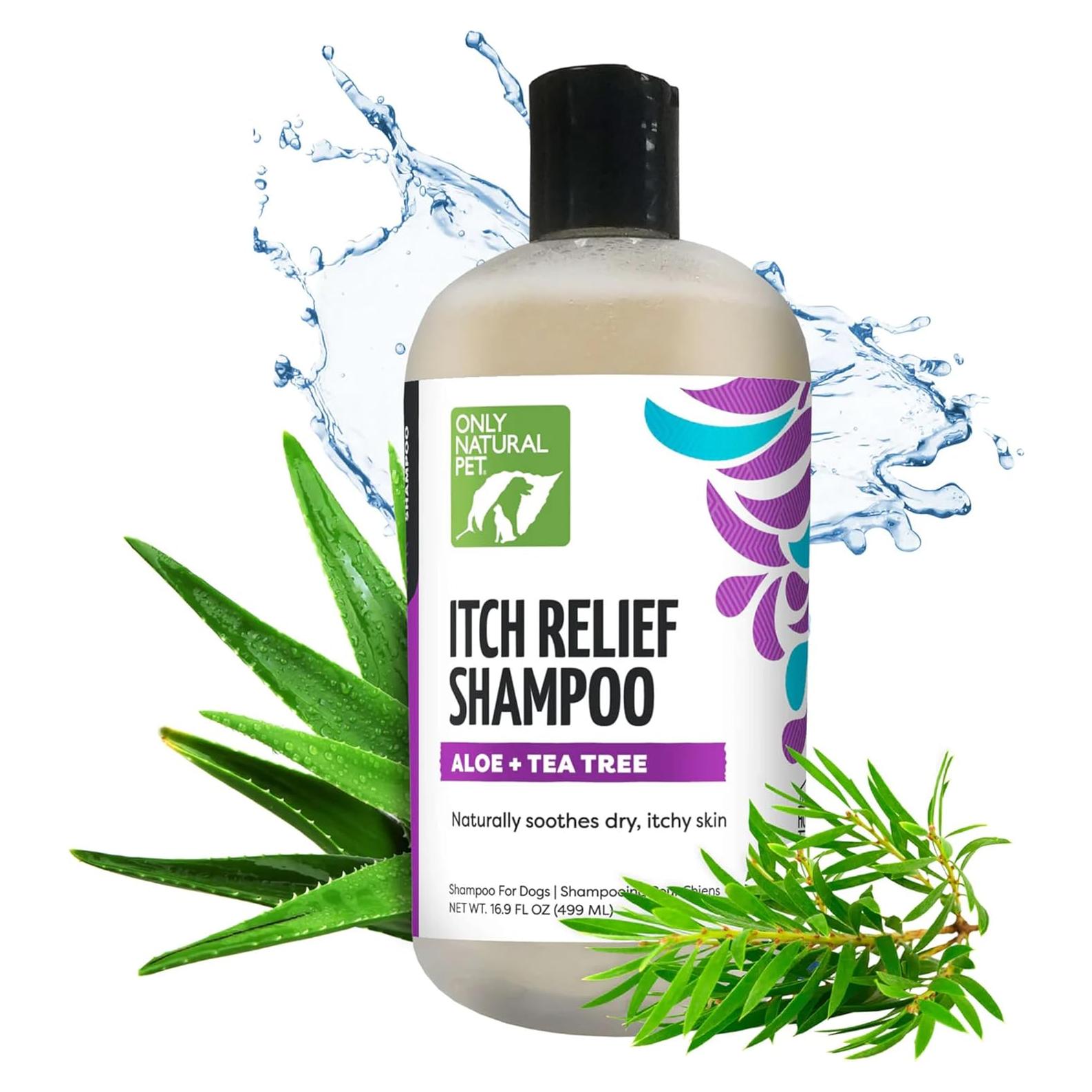 Champú Alivio Picazón Only Natural Pet 478 g Aloe Árbol Té