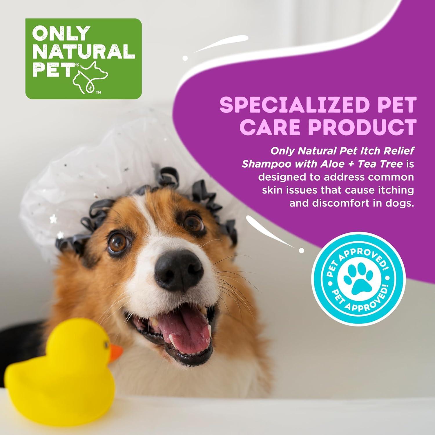 Champú Alivio Picazón Only Natural Pet 478 g Aloe Árbol Té