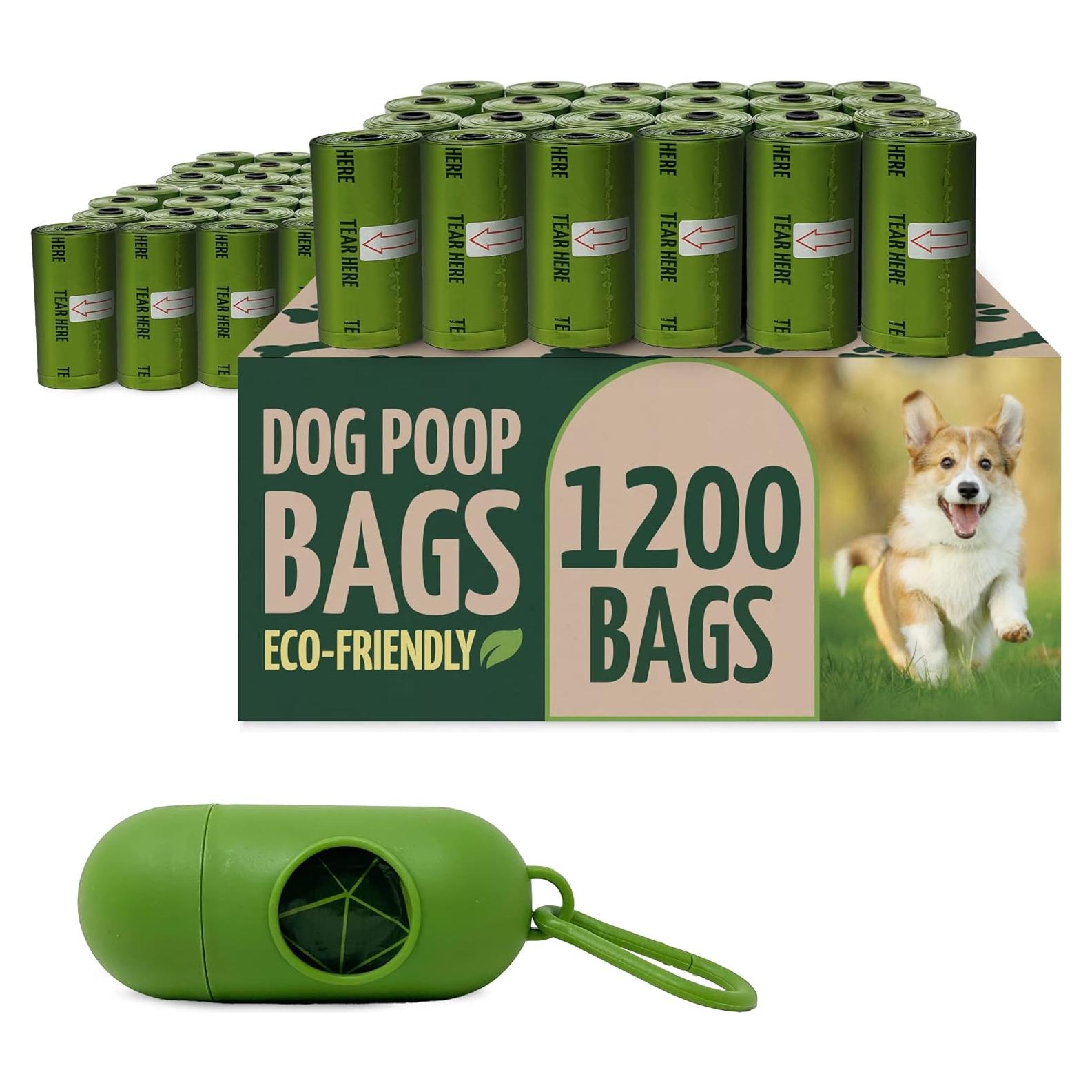 Bolsas Biodegradables para Perros Reli. 1200 Unidades con Dispensador