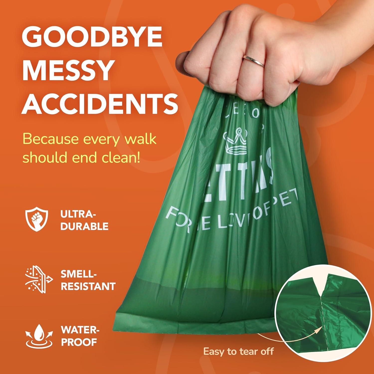 Bolsas de Poop Ecológicas GET THIS - 90 Unidades a Prueba de Fugas