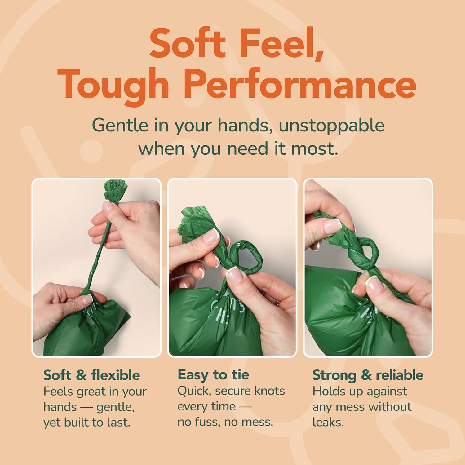 Bolsas de Poop Ecológicas GET THIS - 90 Unidades a Prueba de Fugas