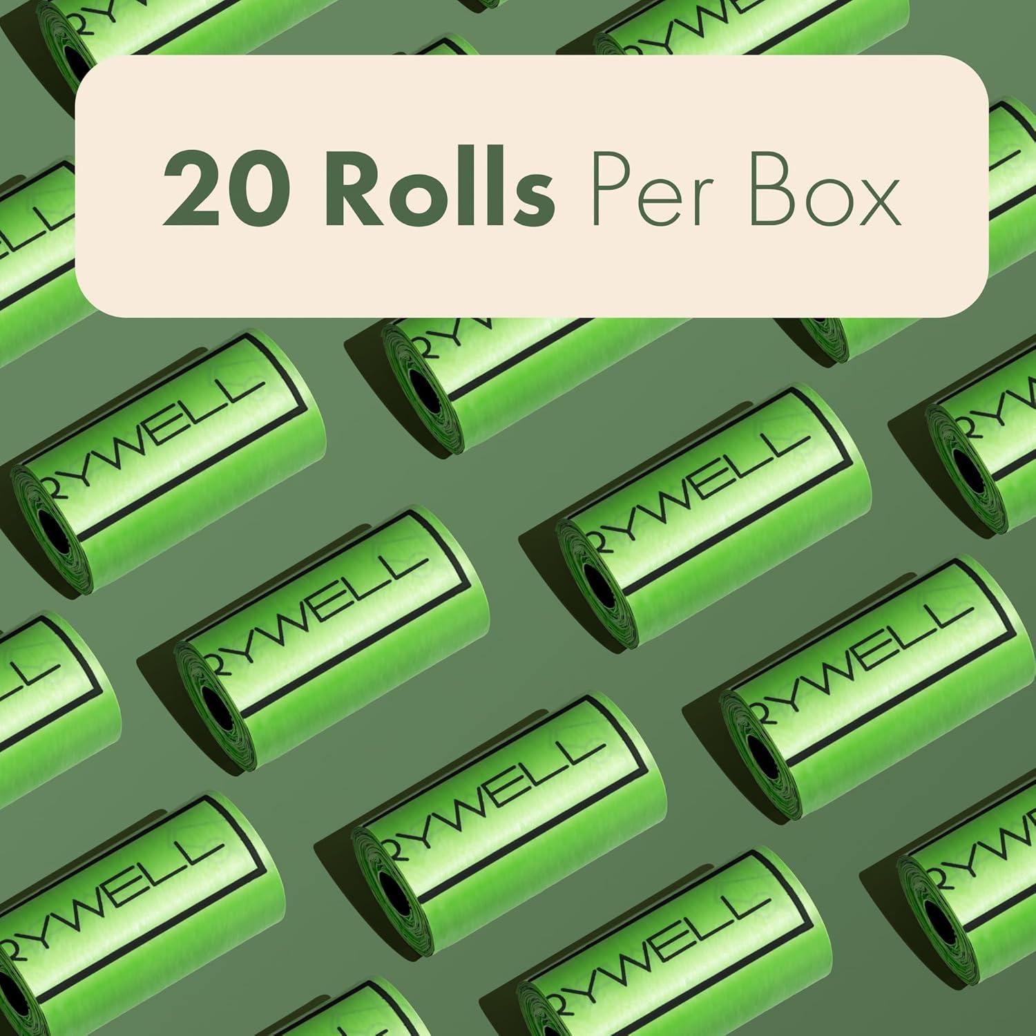 Bolsas de Excremento Biodegradables Carrywell 300 Unidades