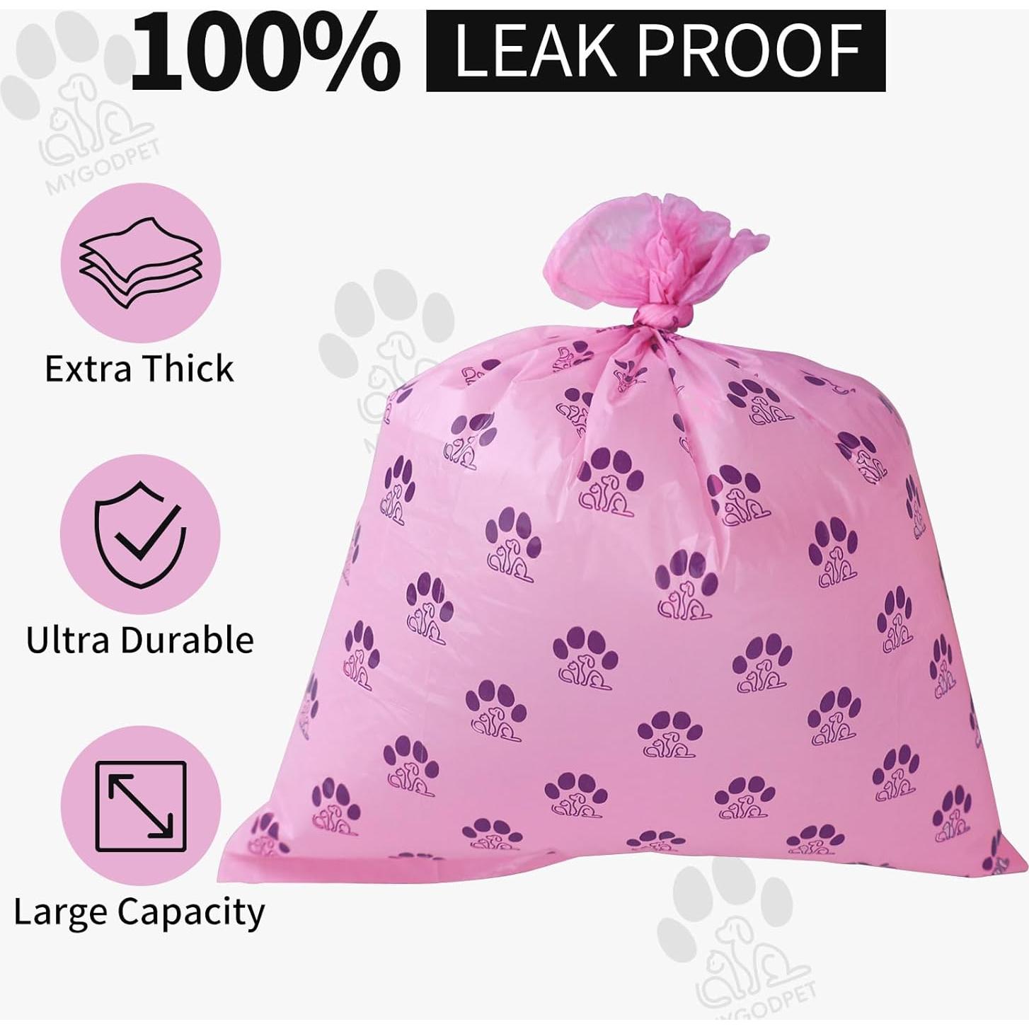 Bolsas biodegradables para excremento de perro MYGODPET 150 unidades