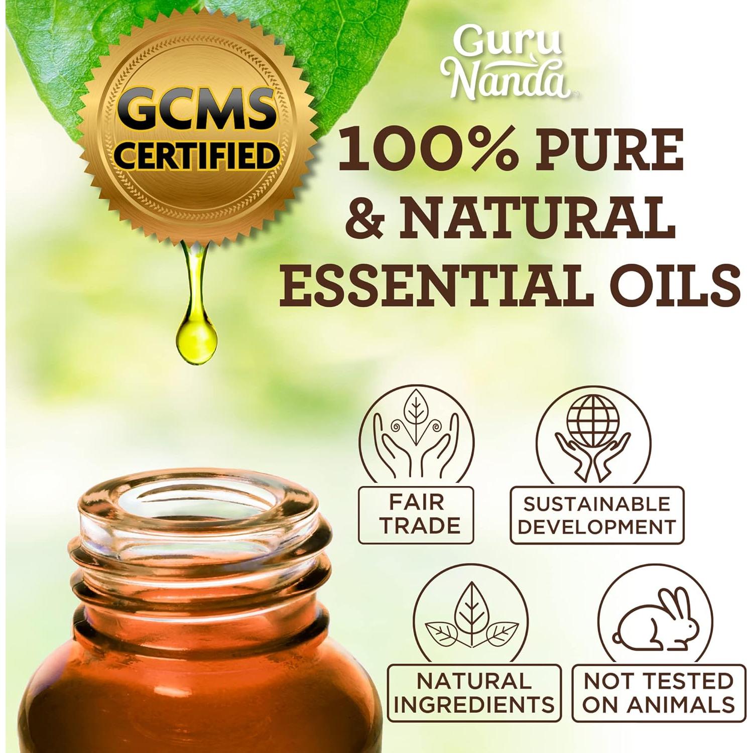 Set de Aceites Esenciales GuruNanda para Dormir 3 x 10 ml Puro