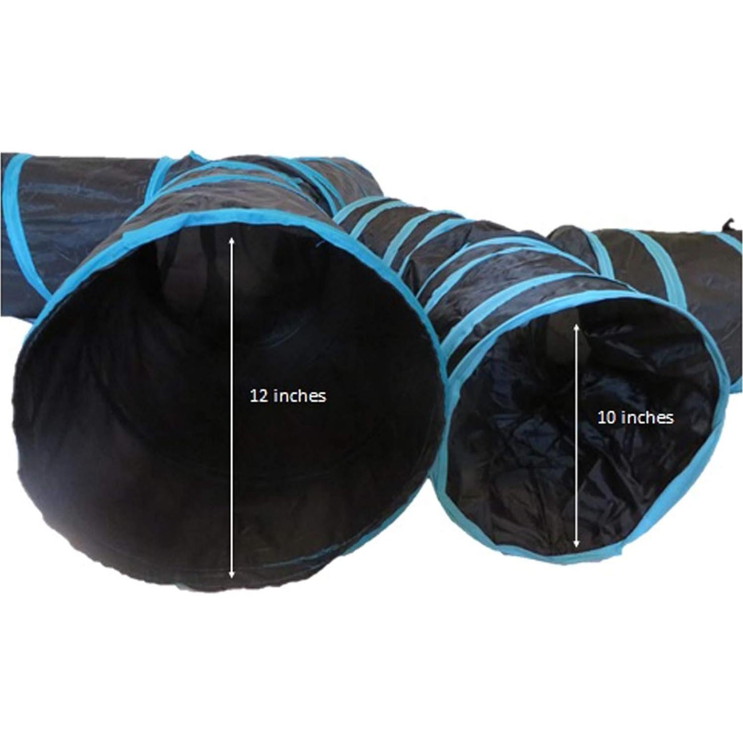 Túnel para Gatos Feline Ruff Extra Grande 139.7 cm 3 Vías
