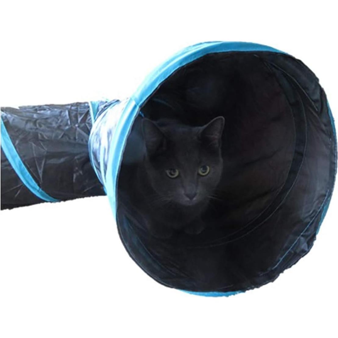 Túnel para Gatos Feline Ruff Extra Grande 139.7 cm 3 Vías