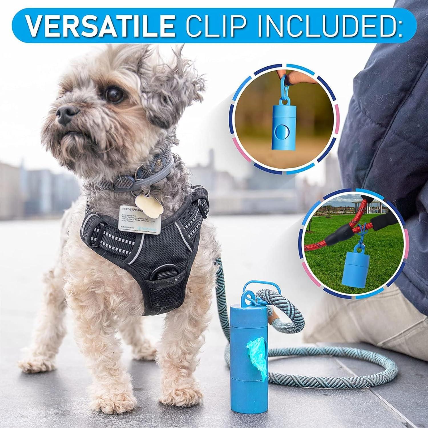 Soporte 2 en 1 para bolsas de excremento de perro DREAM&GLAMOUR