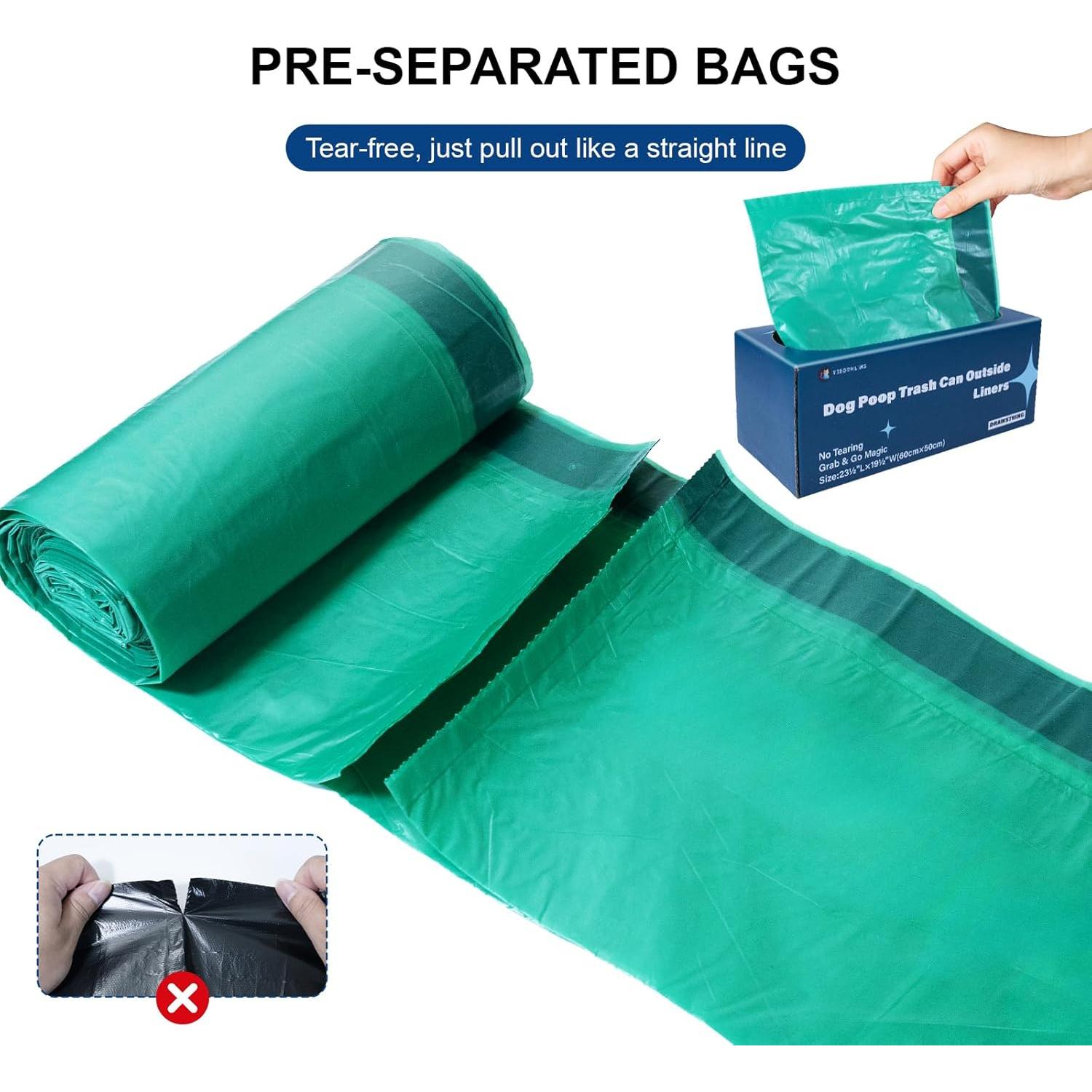 Bolsas para Desechos de Perro YESORMLING 20 Unidades 60x50cm