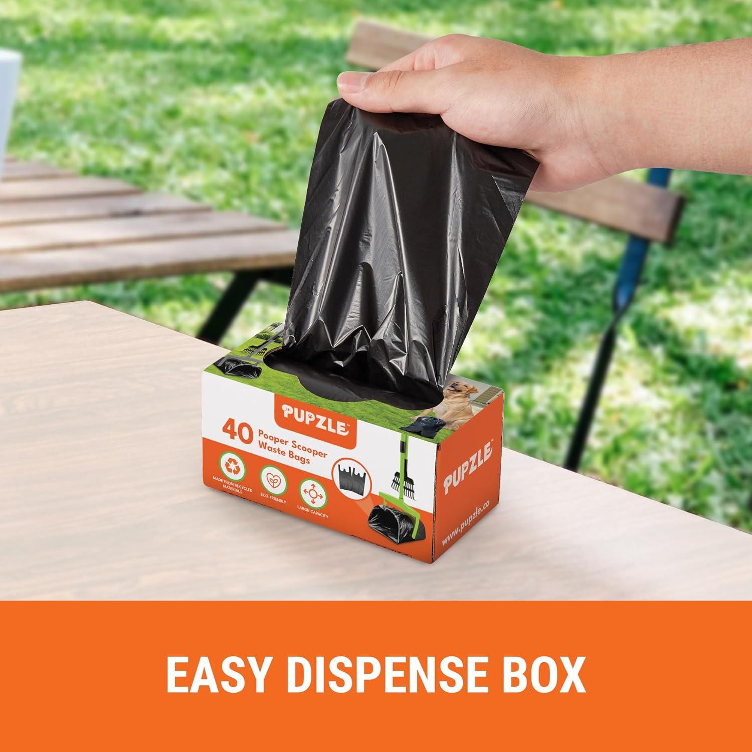 Bolsas para Pooper Scooper Pupzle - 40 Unidades Biodegradables