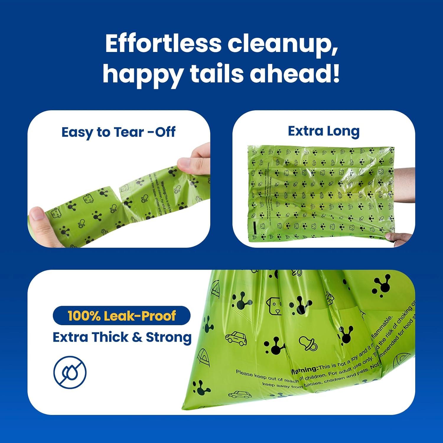 Bolsas de Excremento PawView 270 Unidades Aroma Lavanda