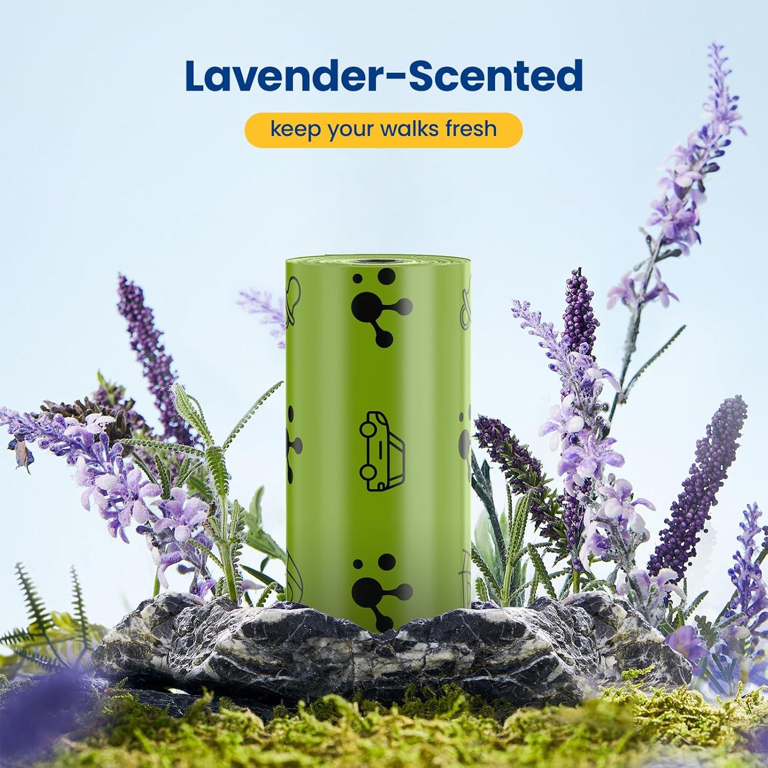Bolsas de Excremento PawView 270 Unidades Aroma Lavanda