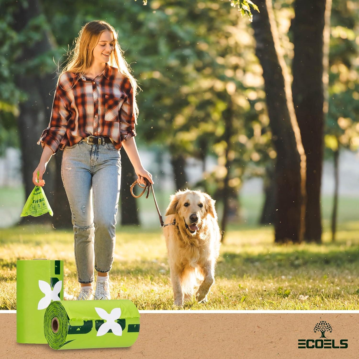 Bolsas de Poo Compostables ECOELS 360 Unidades 23x33cm