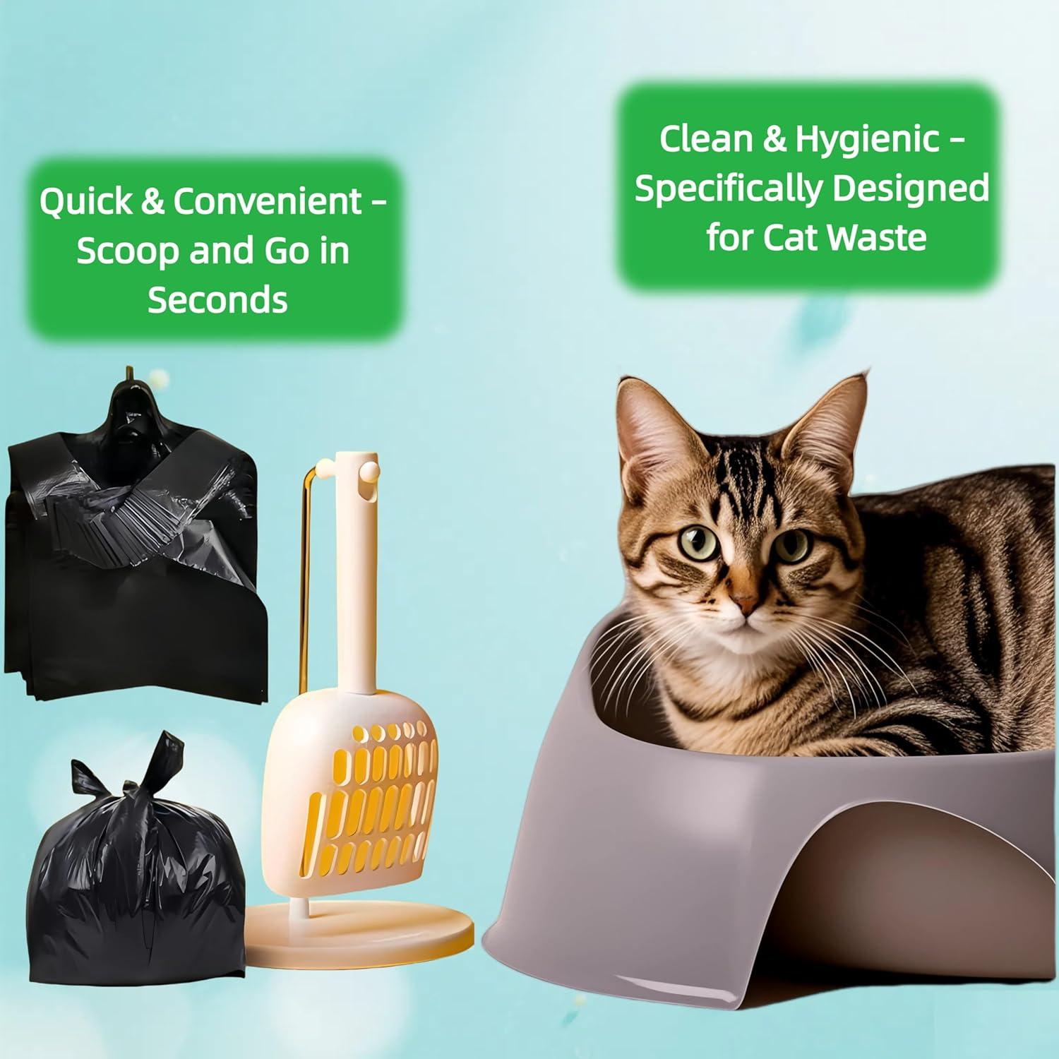 Bolsas de Basura Negras CWYZA 100 Unidades Ecológicas