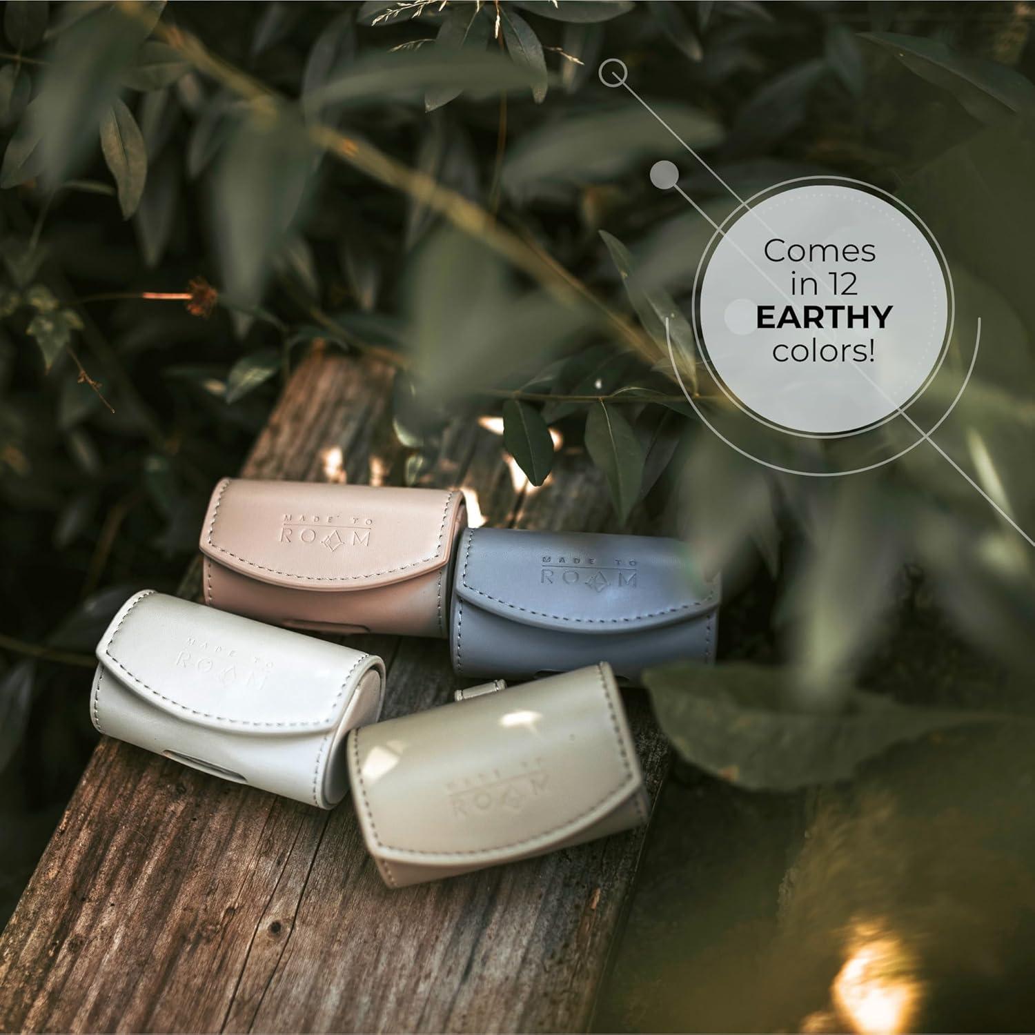 Dispensador de Bolsas de Excremento de Perro MADE TO ROAM - Cuero Vegano Nueva York Afterlight