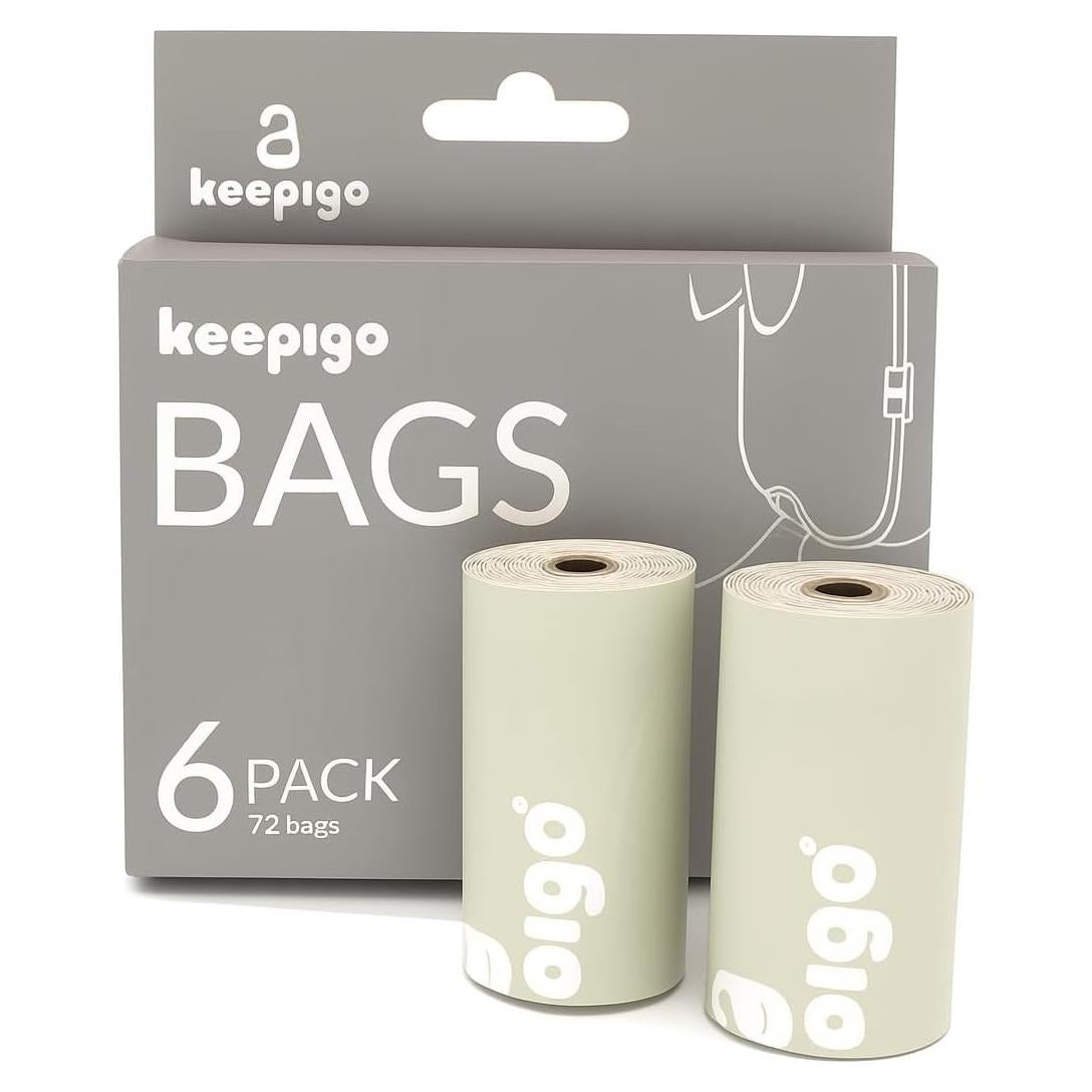 Bolsas Desechables Compostables Keepigo 72 Unidades XL