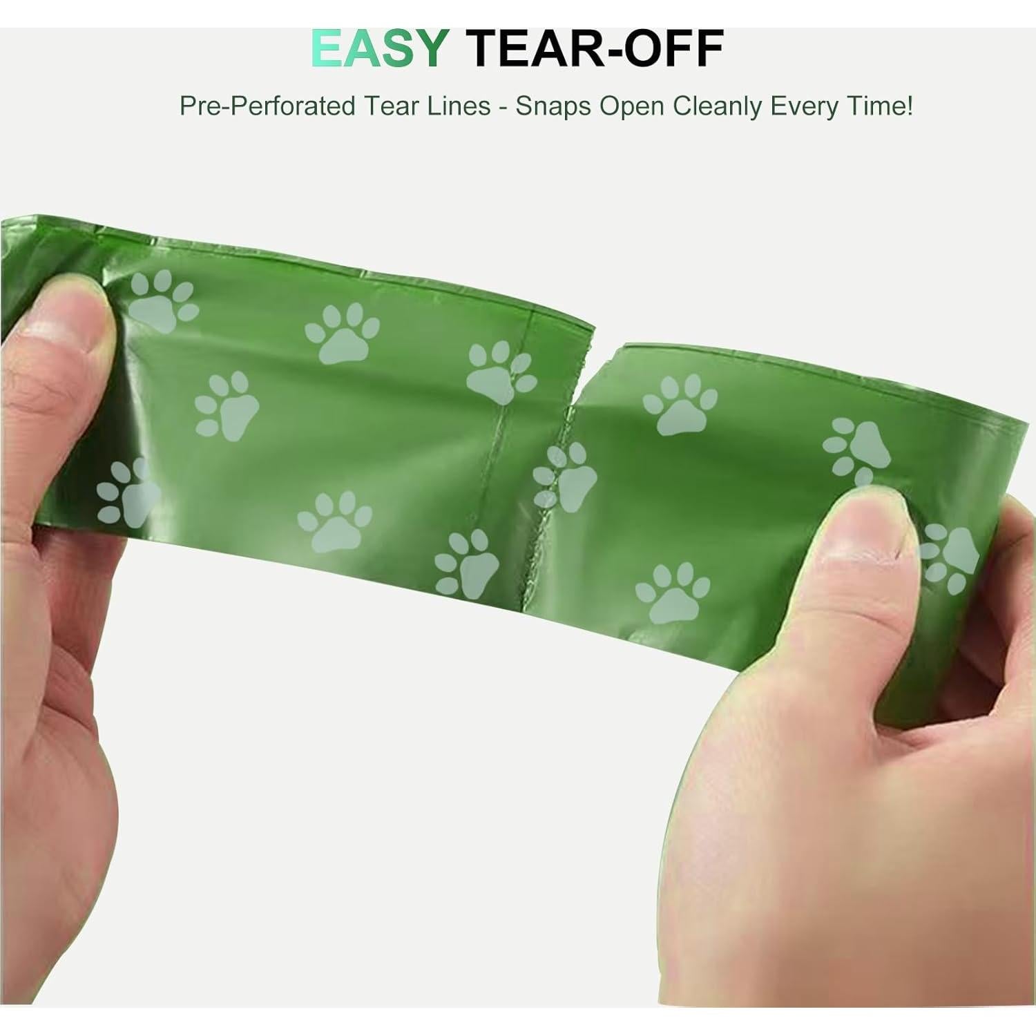 240 Bolsas para Excremento de Perro Tubasion 9x13 cm Aromatizadas