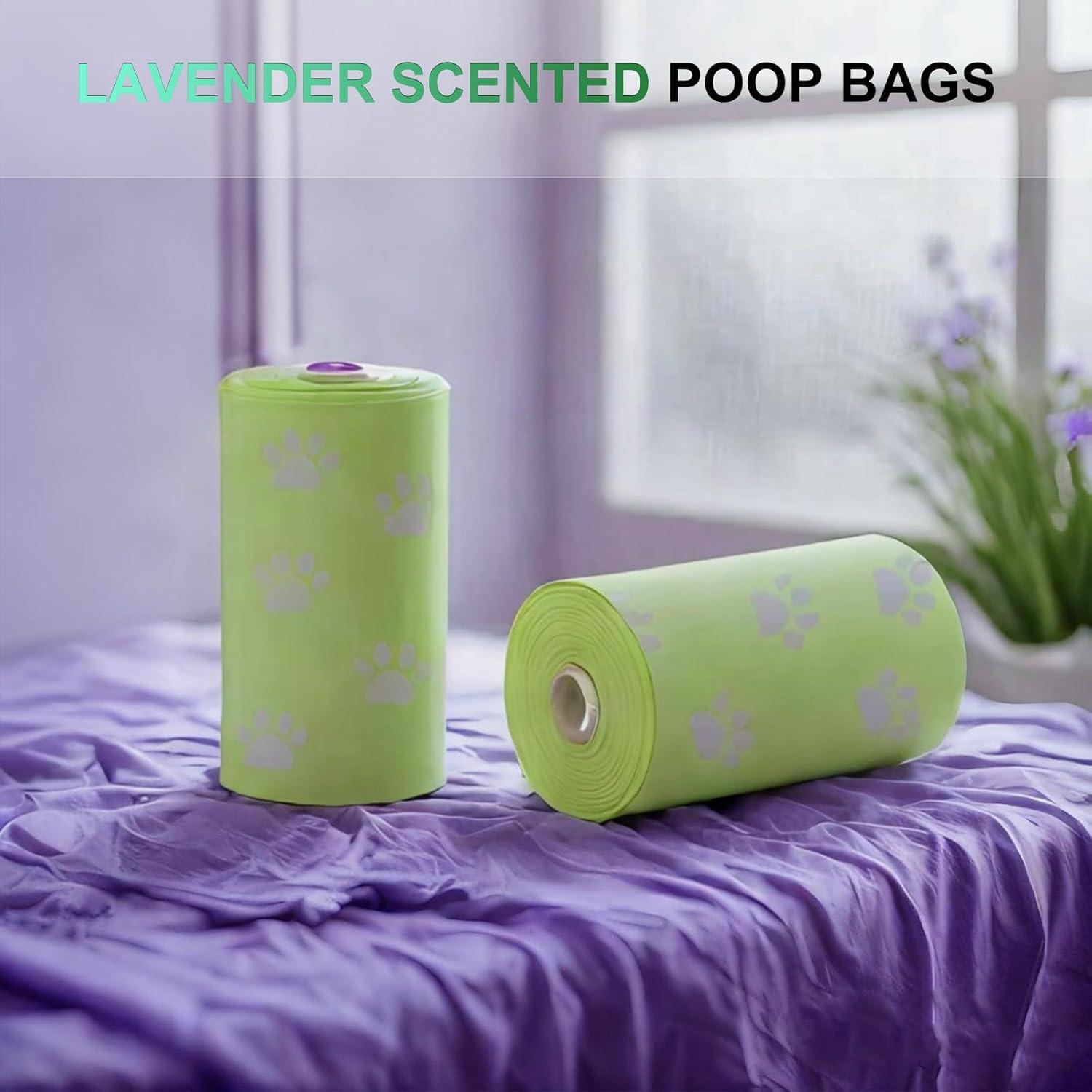 240 Bolsas para Excremento de Perro Tubasion 9x13 cm Aromatizadas