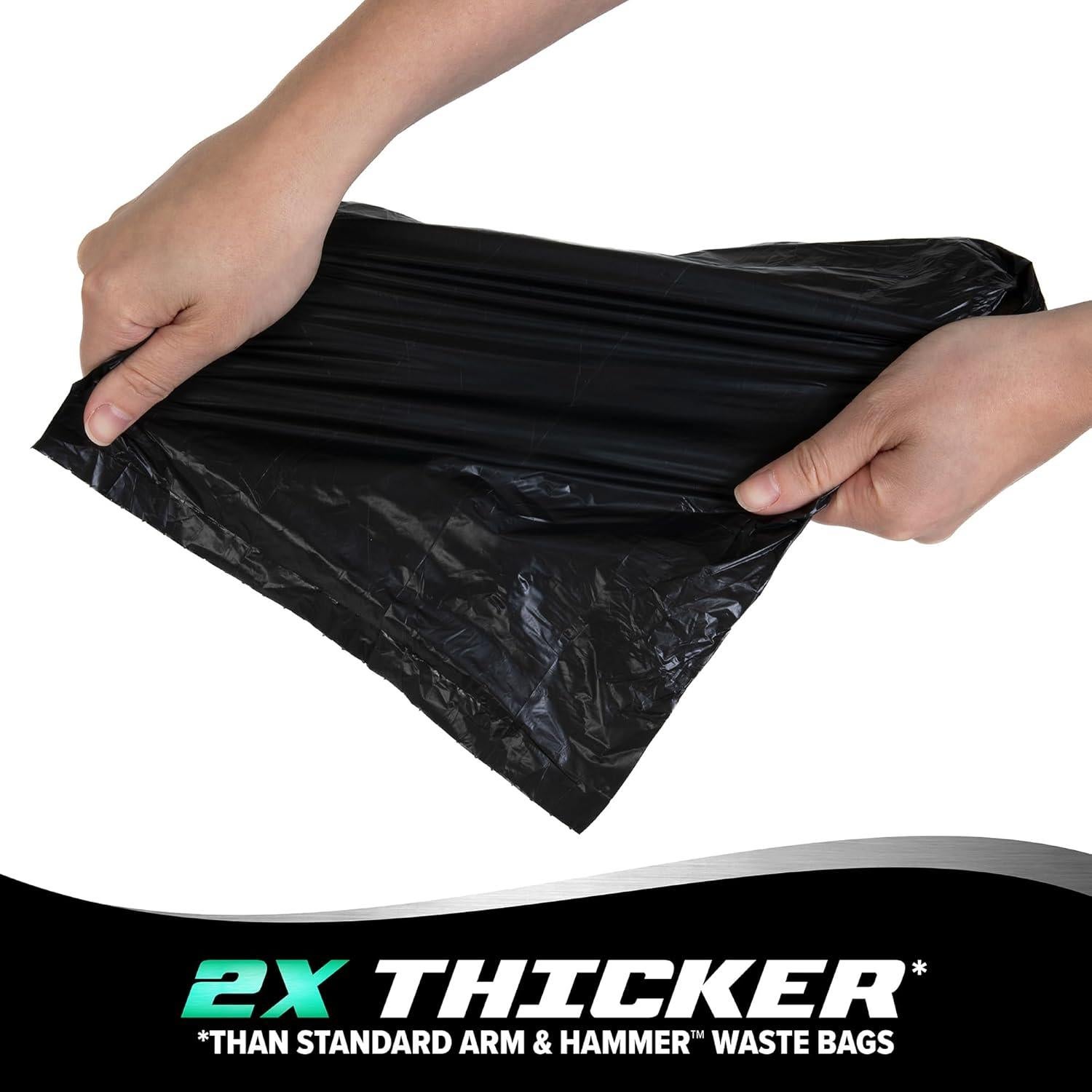 Bolsas de Desechos para Perros Arm & Hammer Max Blackout 120 Unidades