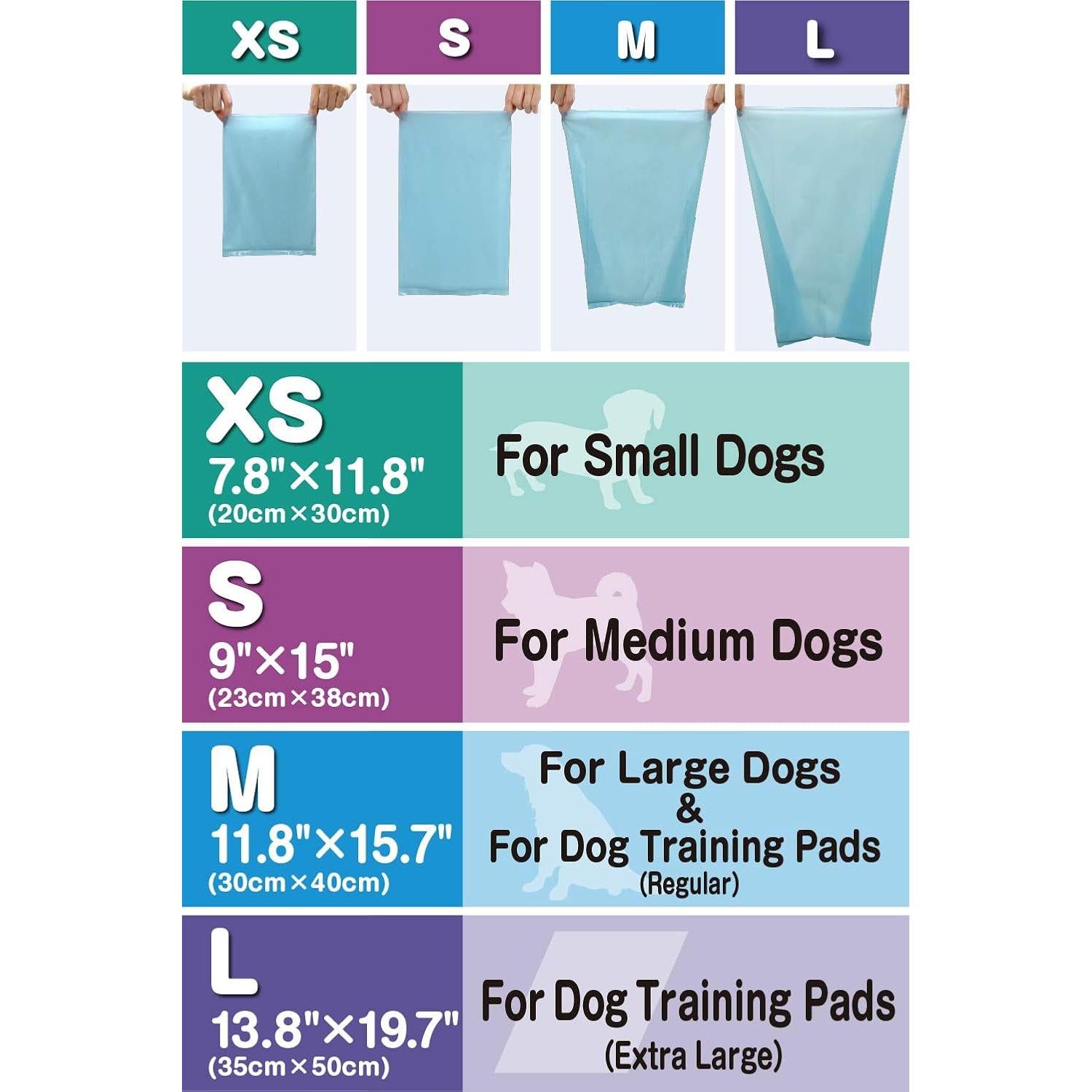 Bolsas para Excremento de Perro BOS - 90 Unidades Sin Fragancia