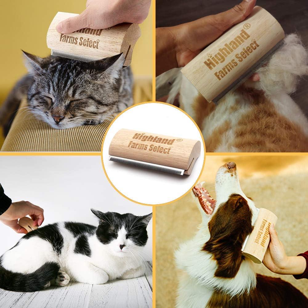 Cepillo deshedding para mascotas Highland Farms 12.7 cm