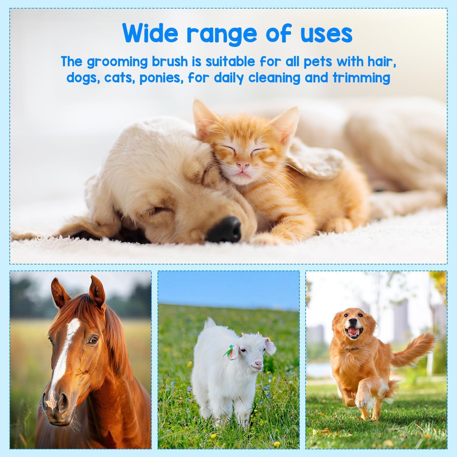 Cepillo Deshedding ZSIA para Perros y Gatos - Aseo Eficaz