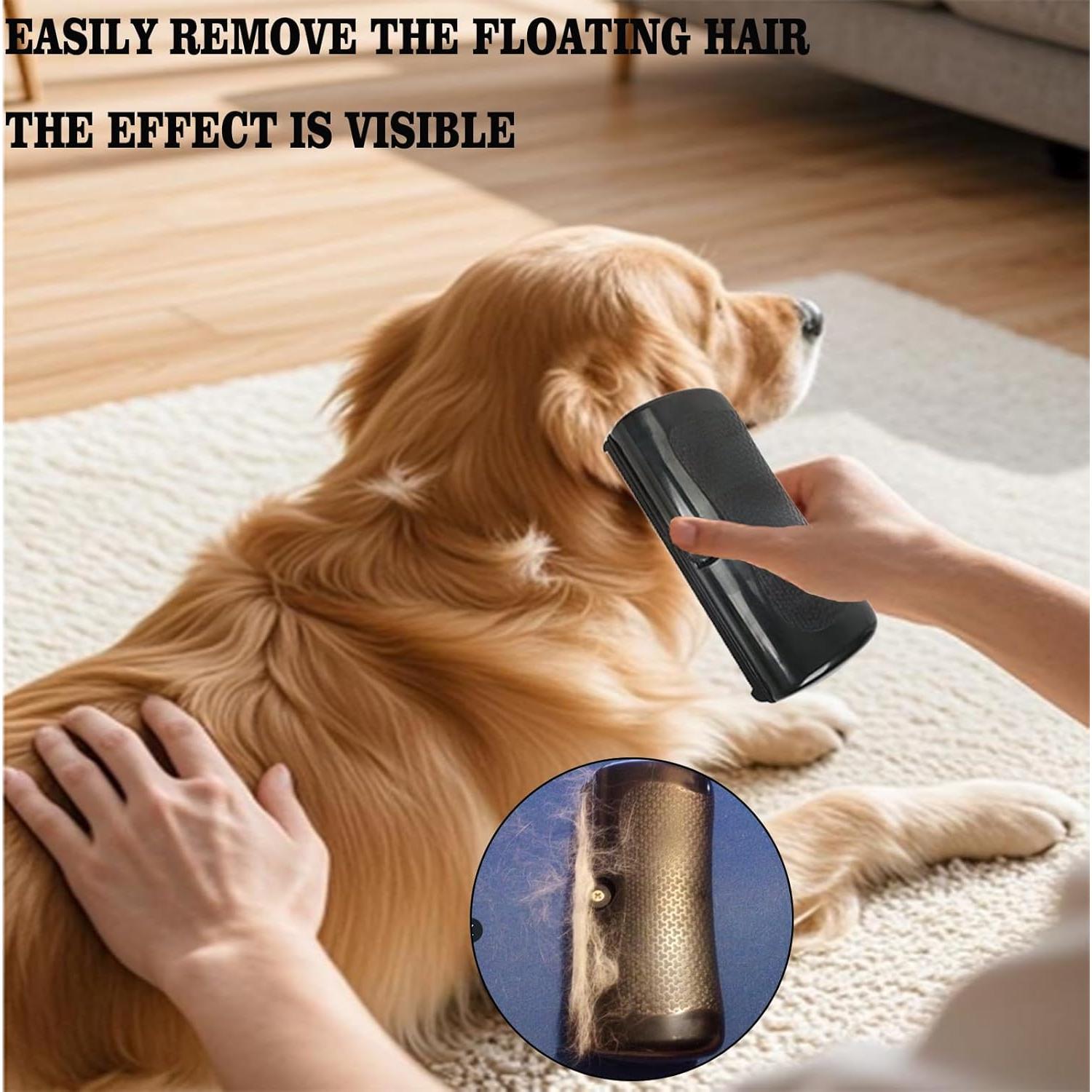 Cepillo Deshedding Magic Palm para Perros y Gatos - Mango Antideslizante