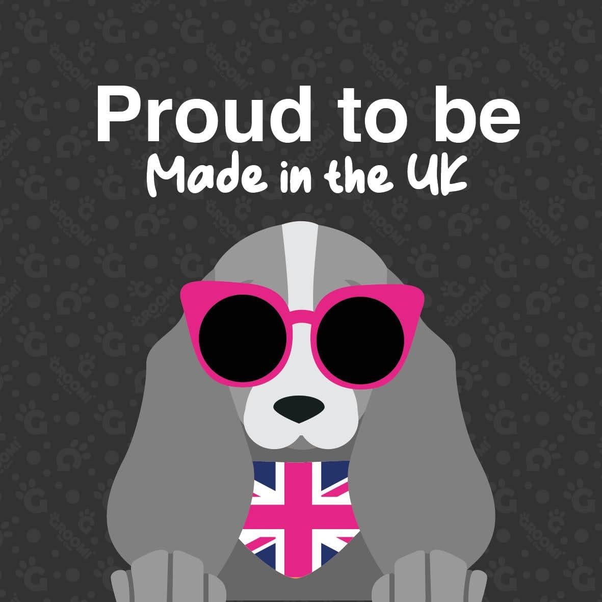 Cepillo Deshedding Groomi Rosa para Perros y Gatos 11x11 cm