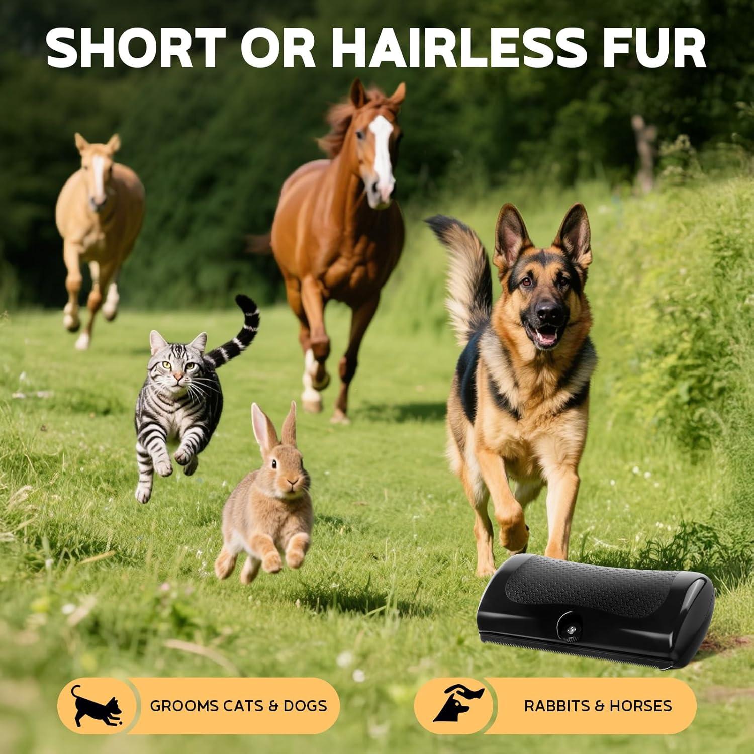 Cepillo Deshedding Homsoil para Perros y Gatos - Aseo Suave