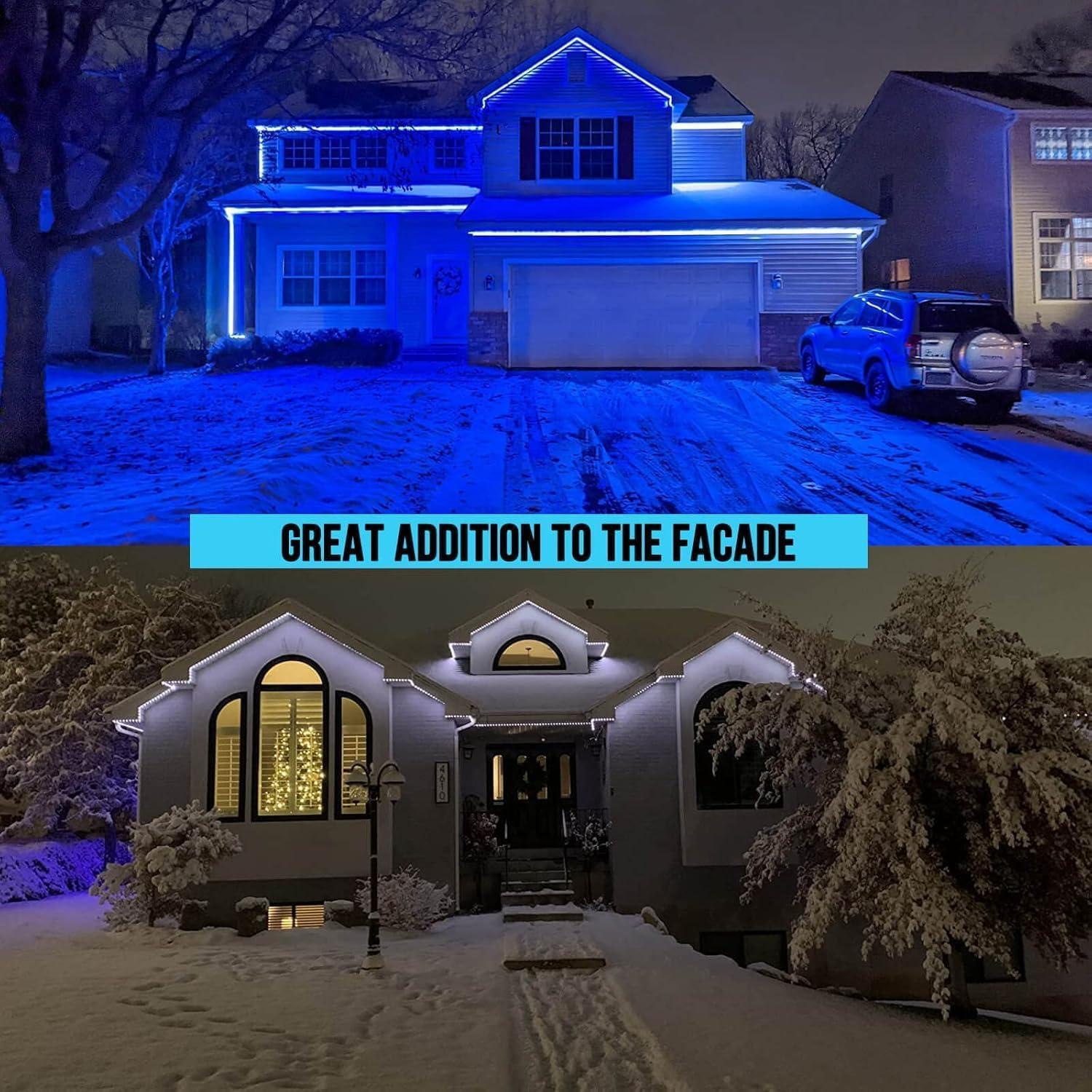 Luces de Tira LED 200ft SIFWEX RGB Impermeables IP68 Control Remoto