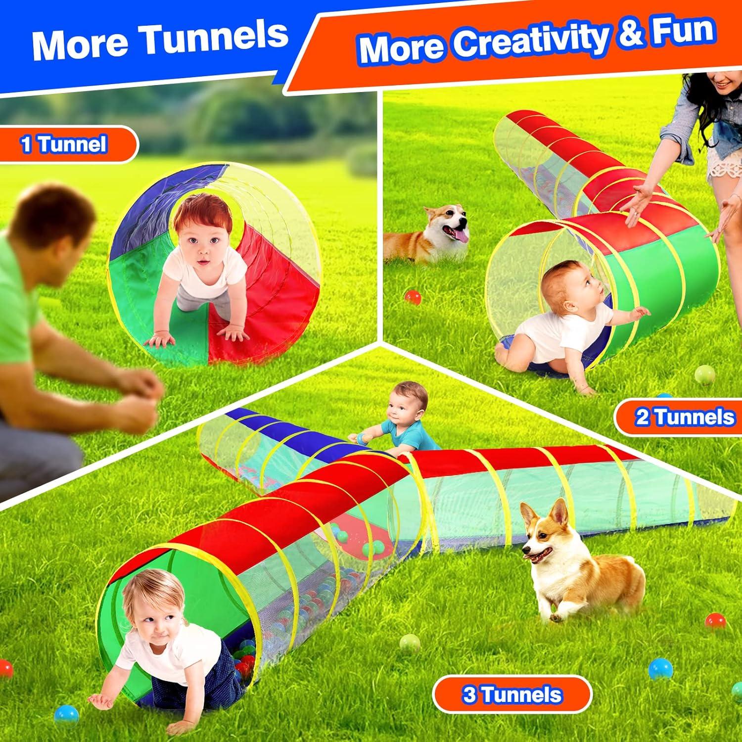 Túnel de Juego para Niños Shenzhen Panda 119x46 cm