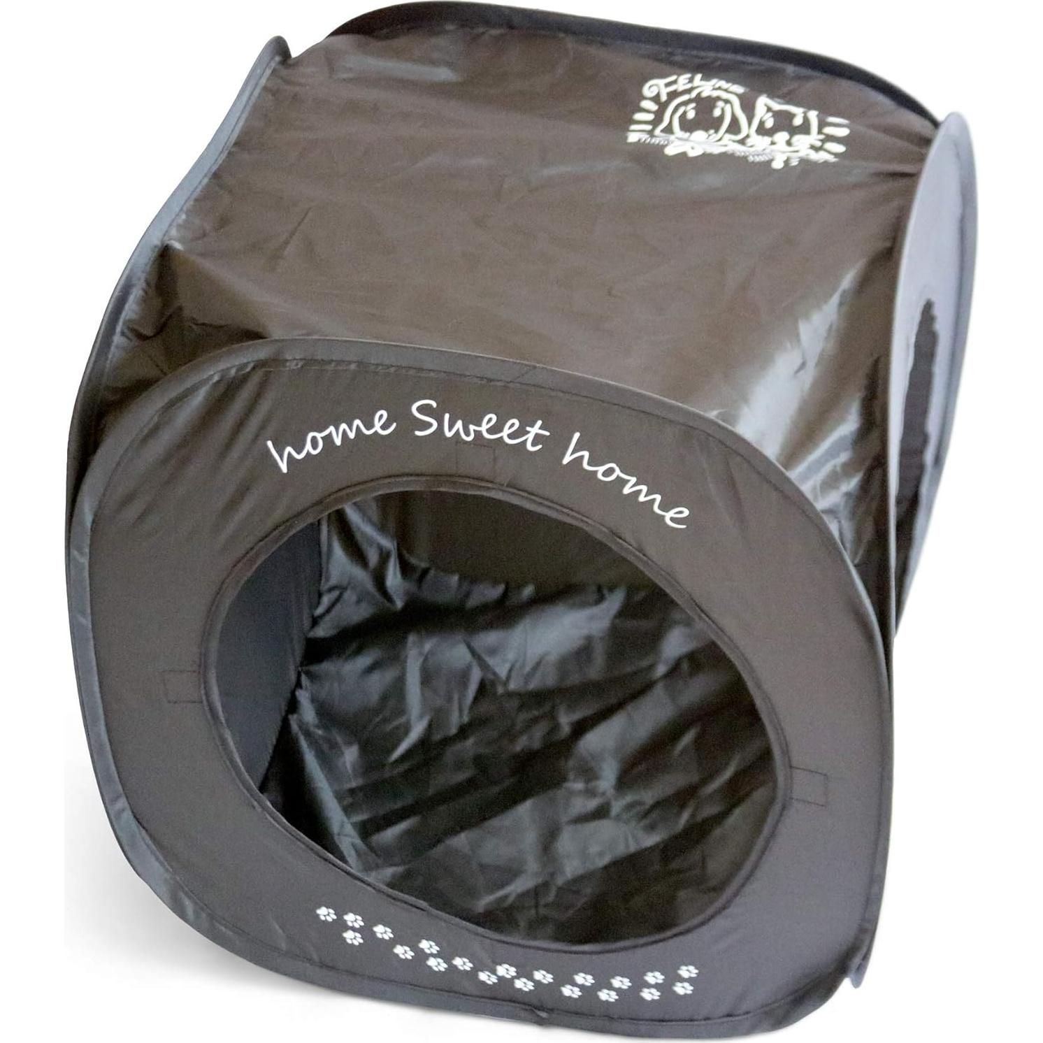 Cubo de Gato Feline Ruff Home Sweet Home Plegable 43cm