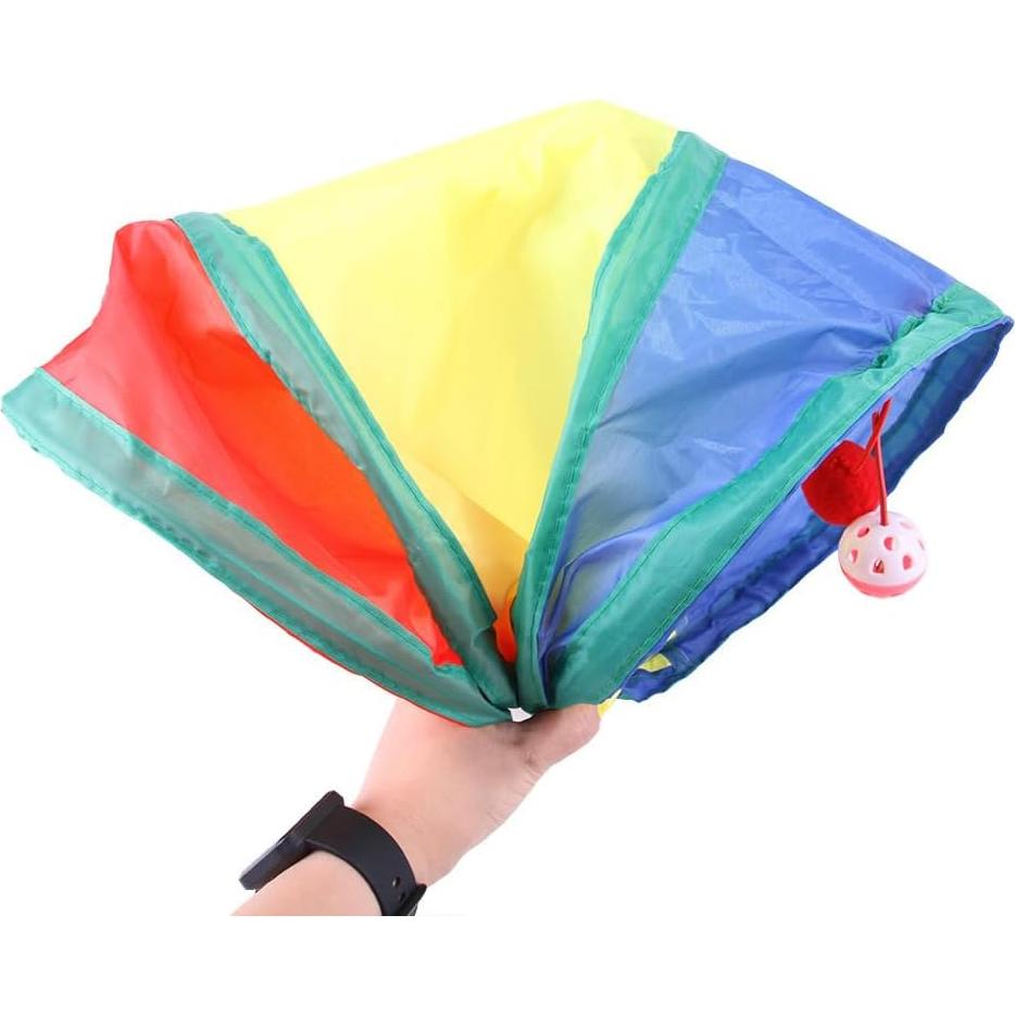 Túnel para Gatos y Conejos 2 Vías 50cm 3M Arcoíris Interactivo