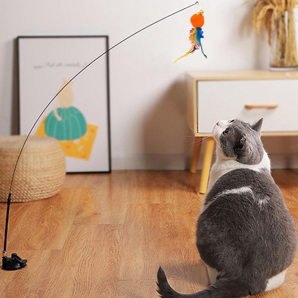 Túnel para Gato Plegable 3 Vías con Juguete de Pelota Blanco