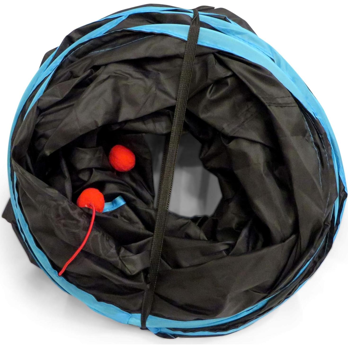 Túnel para Gatos Feline Ruff Extra Grande 30.48 cm 4 Vías