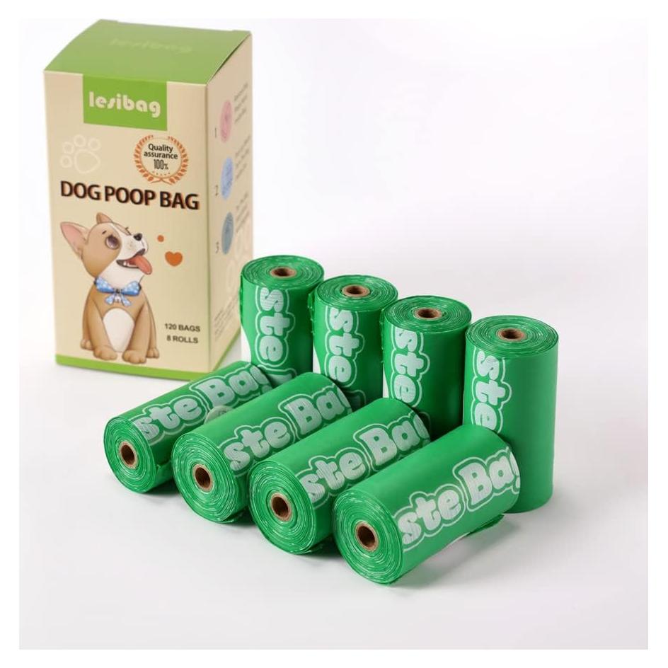 Bolsas de Excremento para Perro LESIBAG 120 Unidades 22.86x33.02cm
