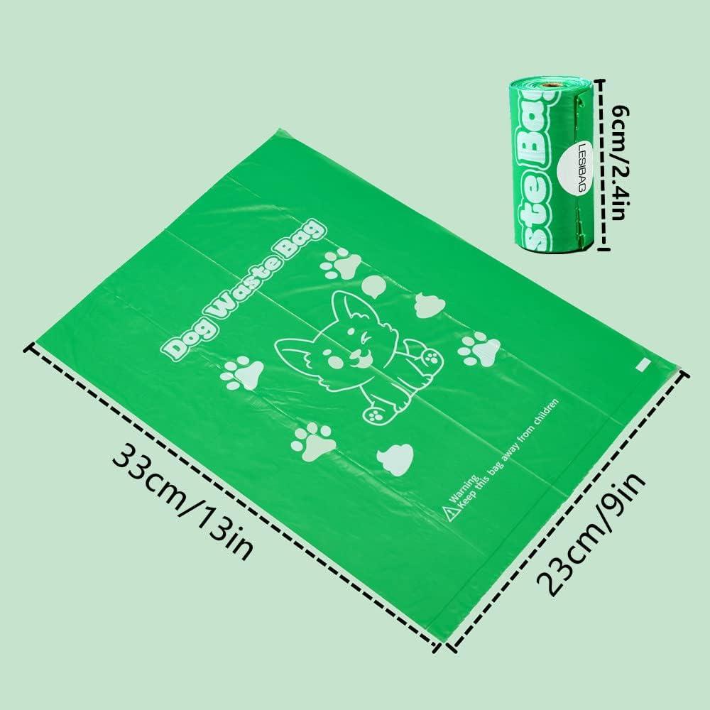 Bolsas de Excremento para Perro LESIBAG 120 Unidades 22.86x33.02cm