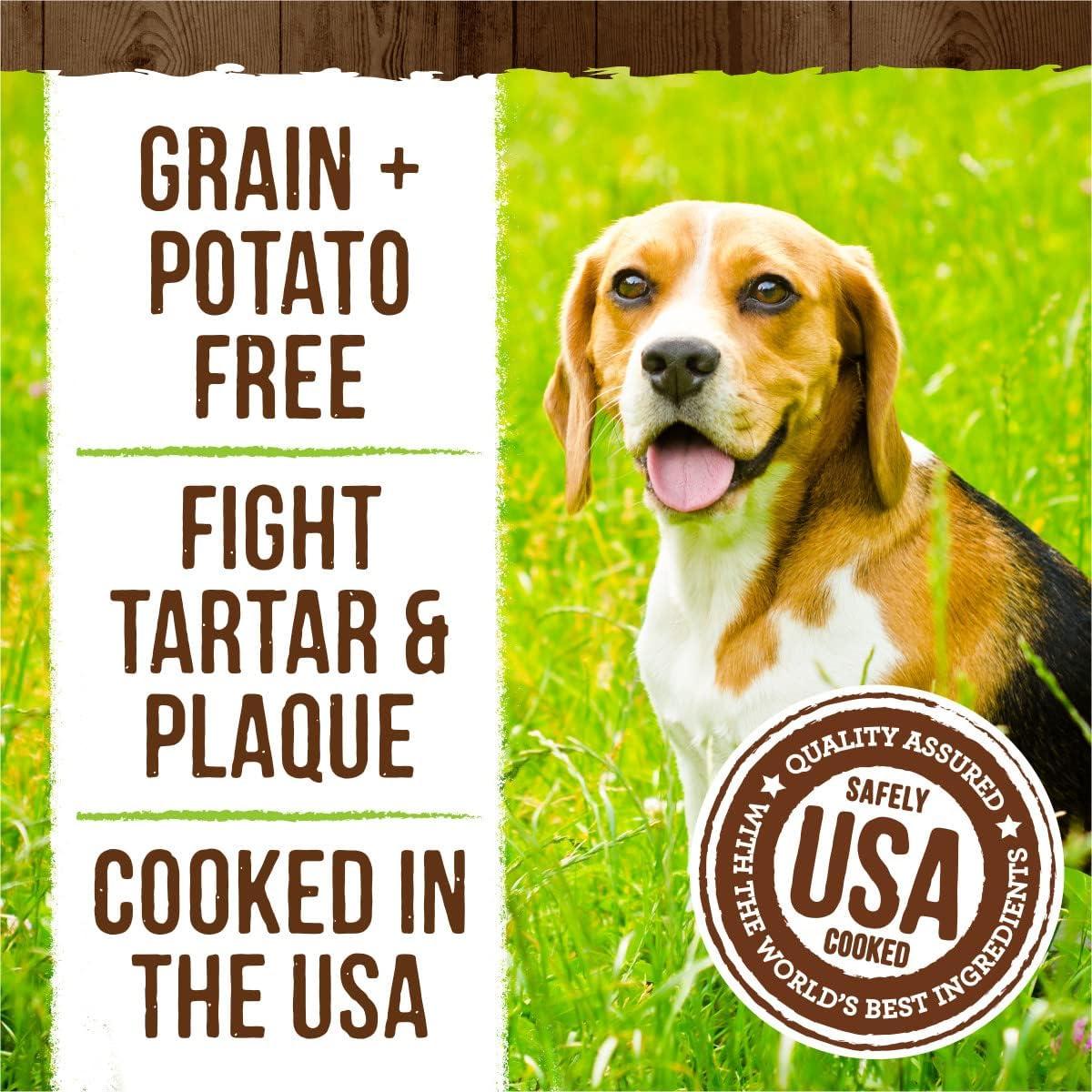 Masticables Dentales Merrick Fresh Kisses Para Perros Pequeños 7-11 Kg - Caja 36 Unidades