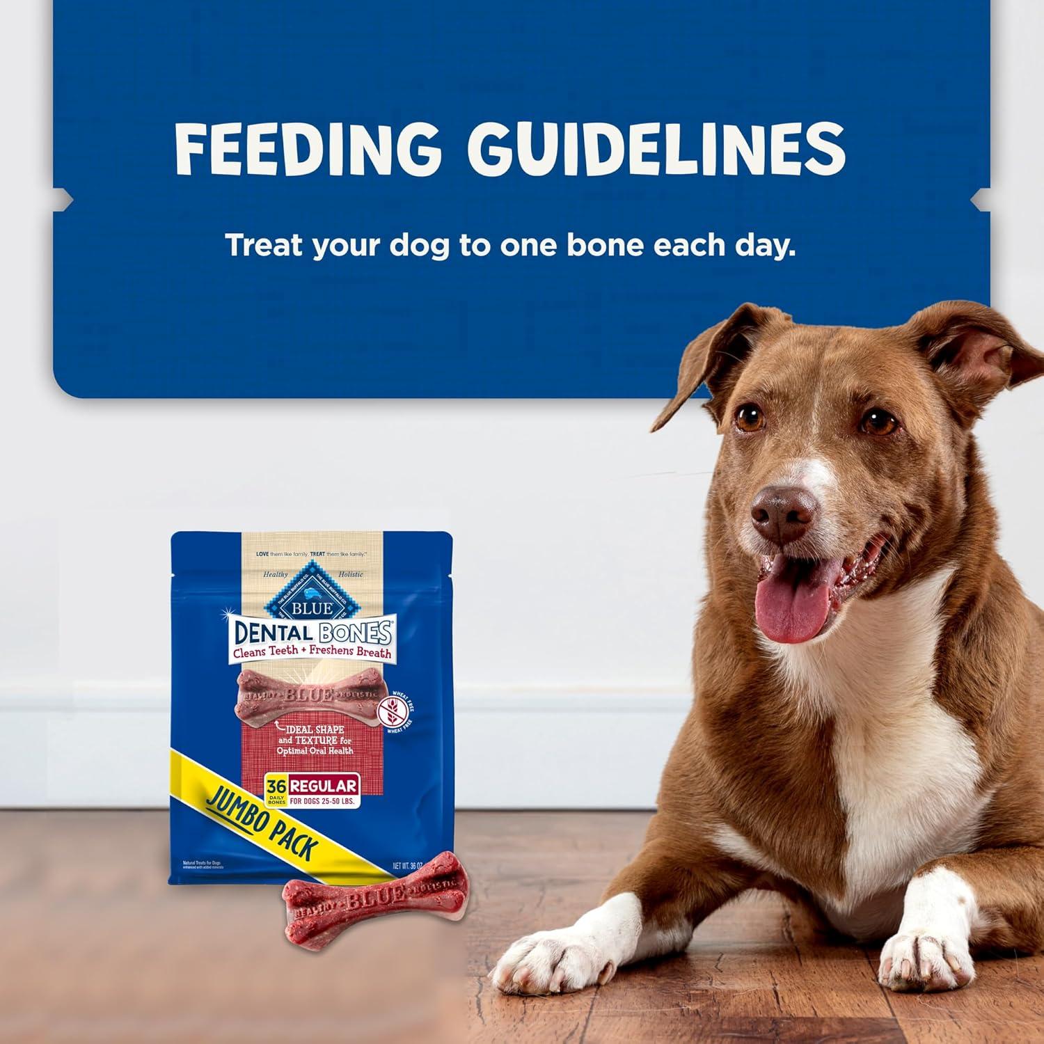 Huesos Dentales Blue Buffalo 765g Galletas Masticables Perros