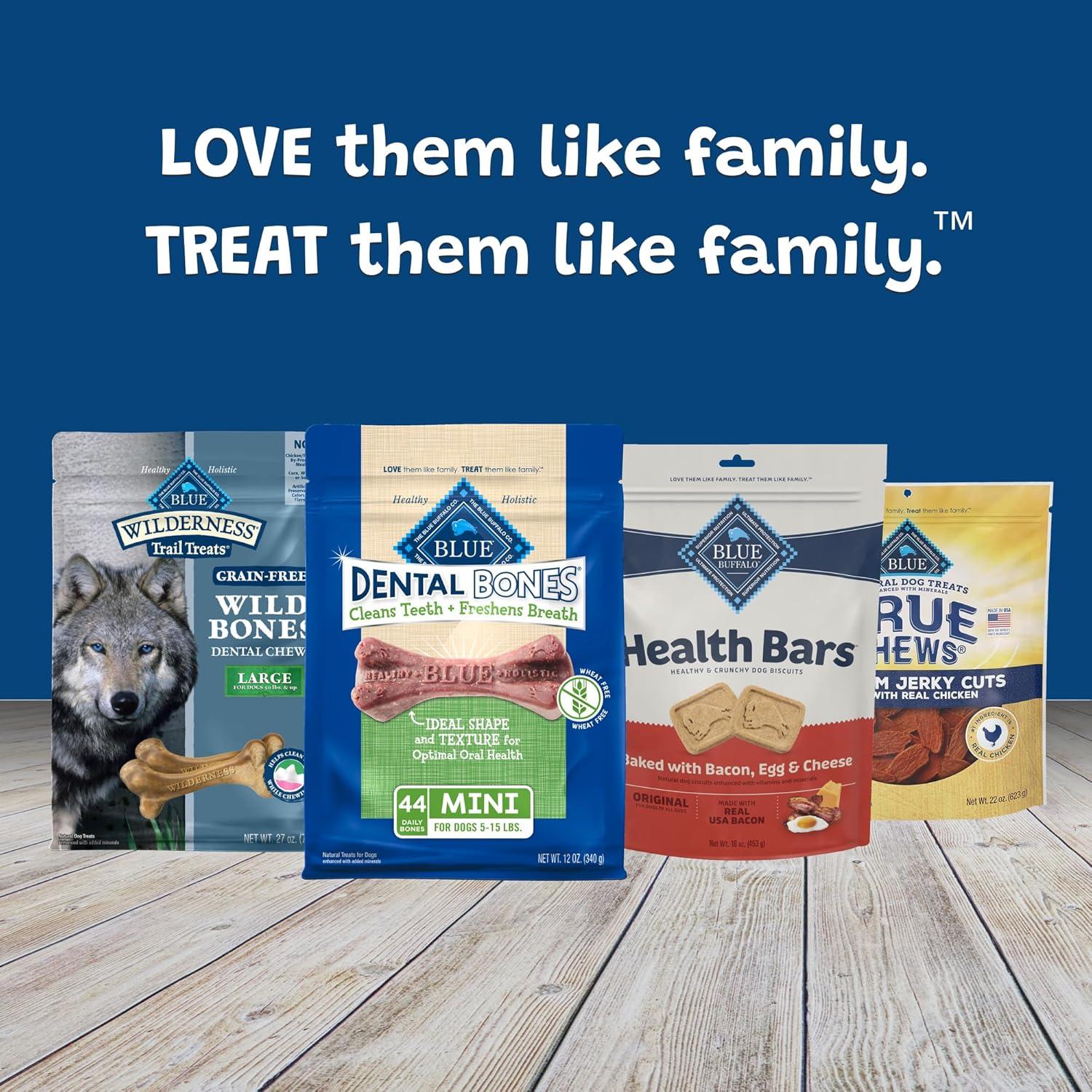 Huesos Dentales Blue Buffalo Mini 340g para Perros Pequeños