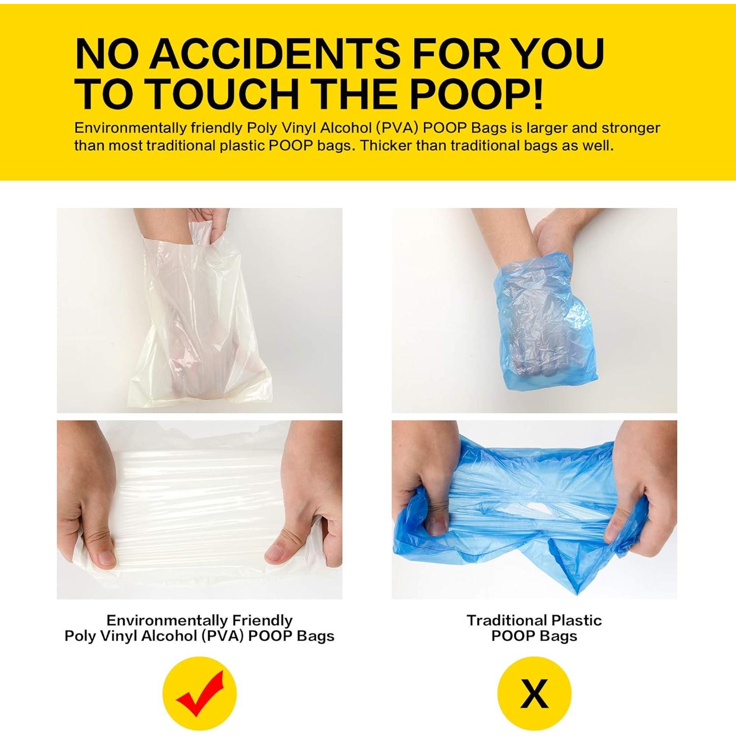 Bolsas Biodegradables Doodie Flush - 50 Unidades con Dispensador