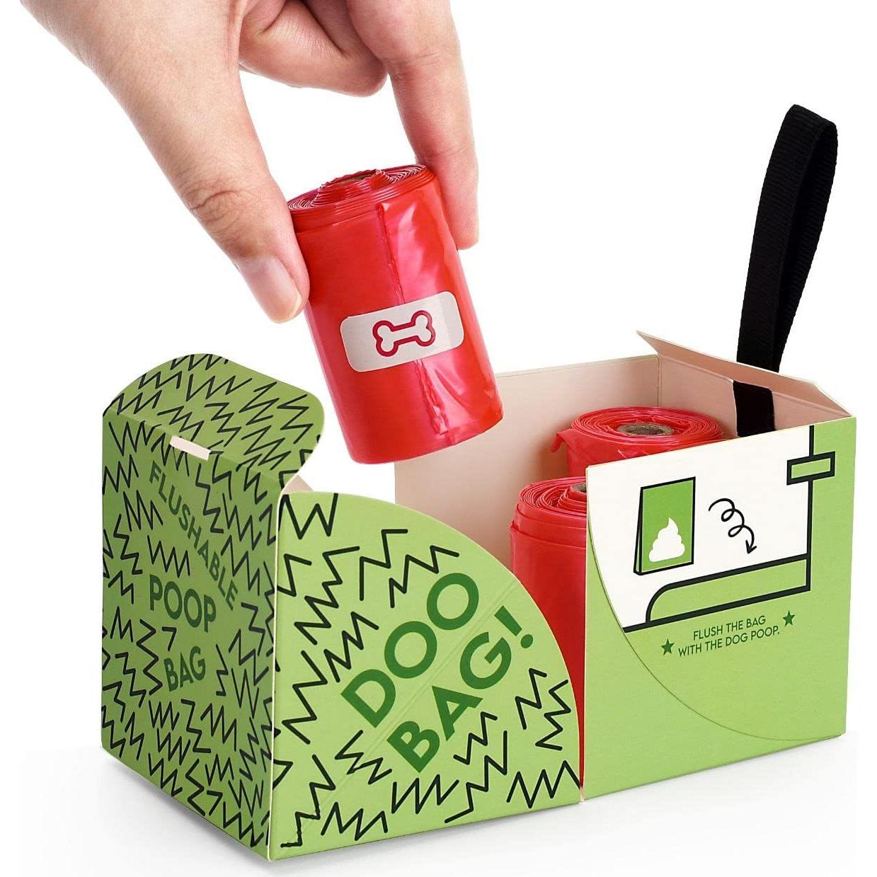 Bolsas biodegradables para caca de perro I Dung Care - 40 unidades