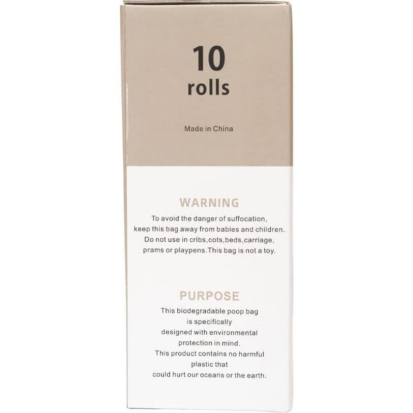 Bolsas de Caca de Perro Compostables Archie & Alfred - 150 Unidades