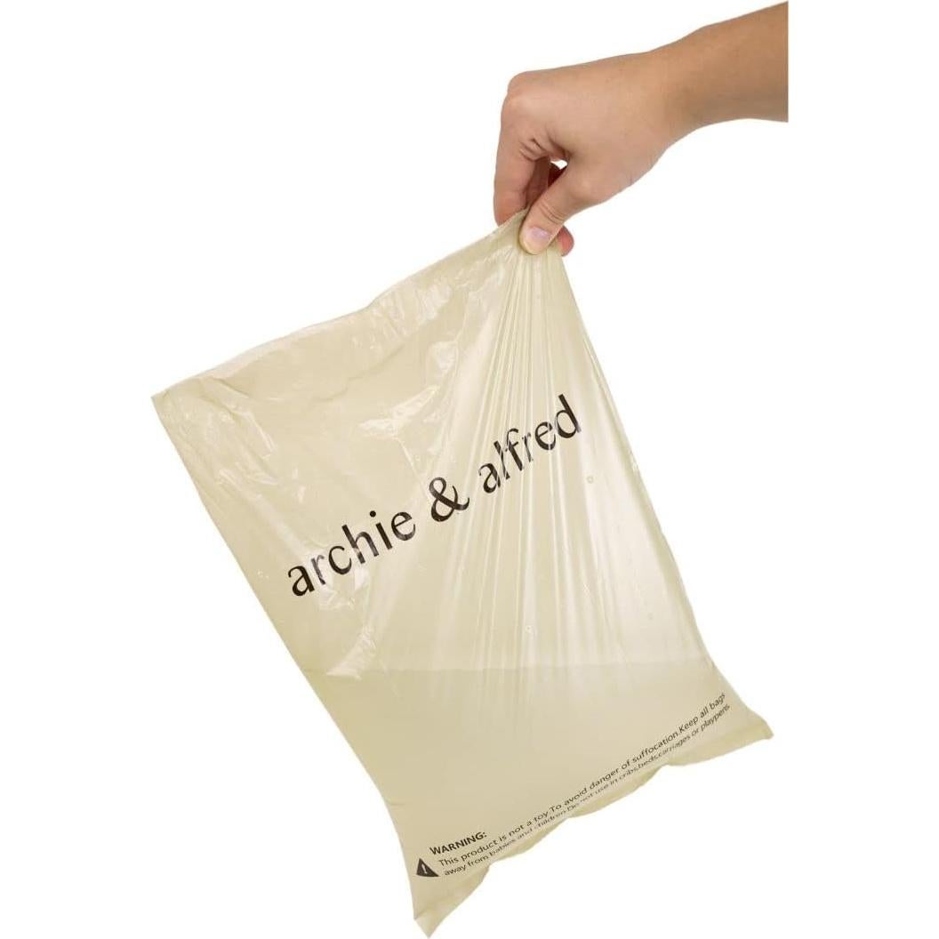 Bolsas de Caca de Perro Compostables Archie & Alfred - 150 Unidades