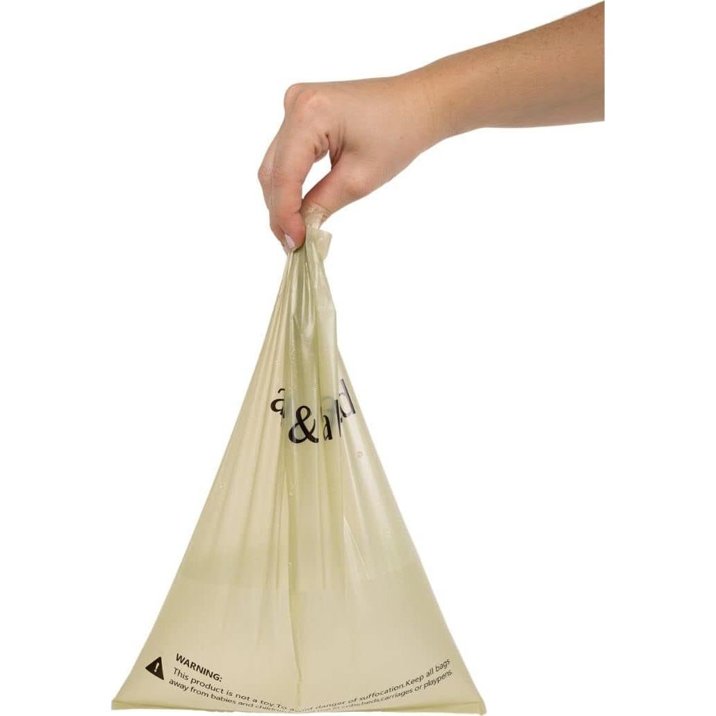Bolsas de Caca de Perro Compostables Archie & Alfred - 150 Unidades