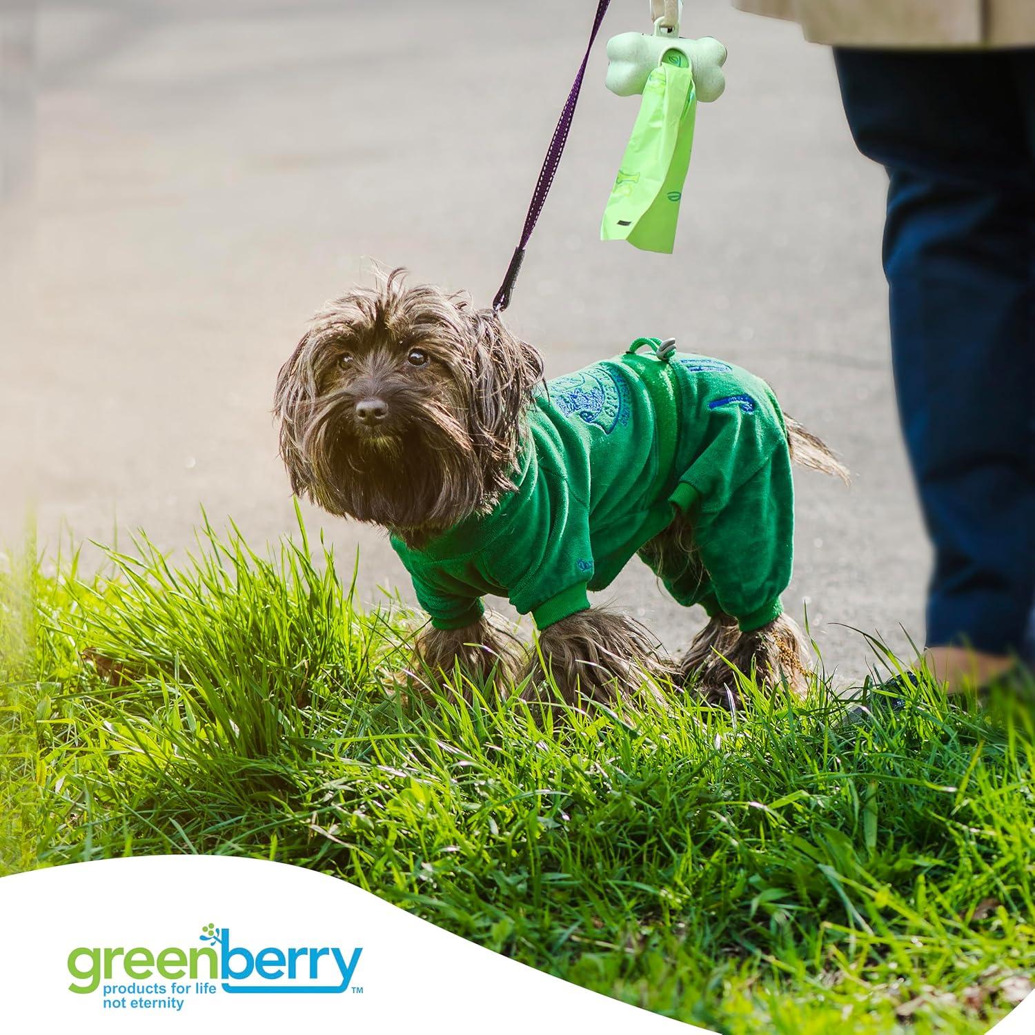 Rollos de bolsas para excremento de perro Greenbone 192 unidades