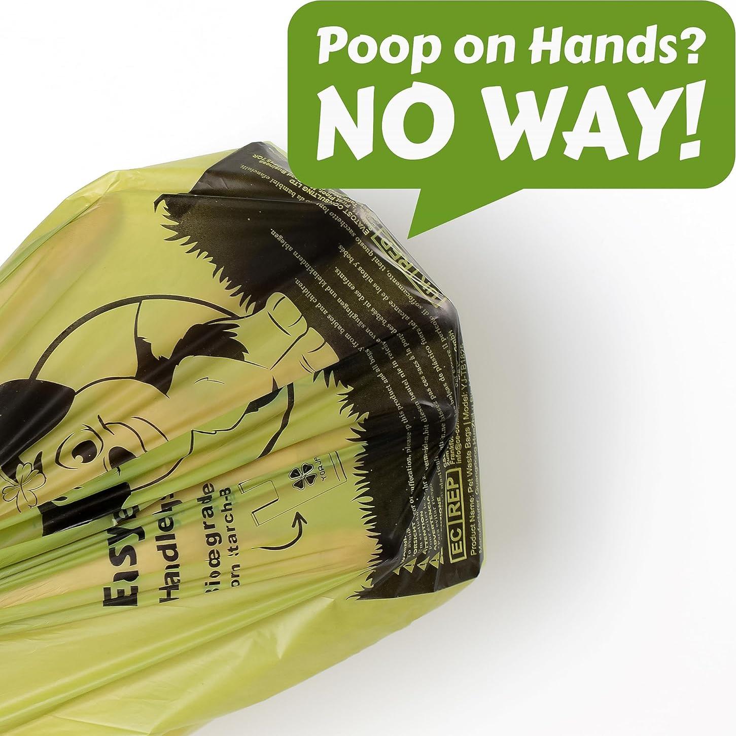 Bolsas de Desechos para Perros YORJA 280 Unidades 100% Impermeables