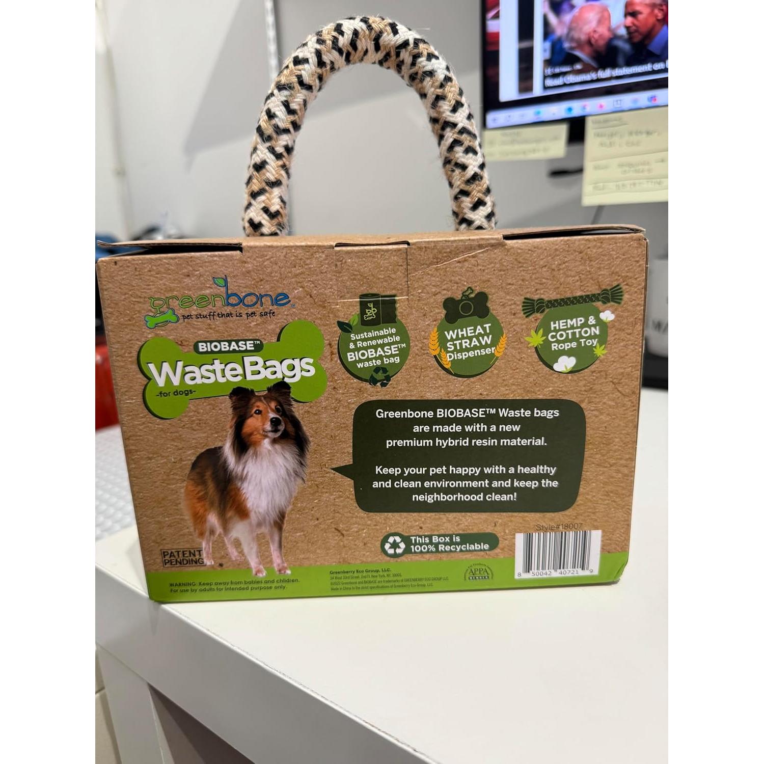 Bolsas para Excremento de Perro Greenbone 336 Unidades