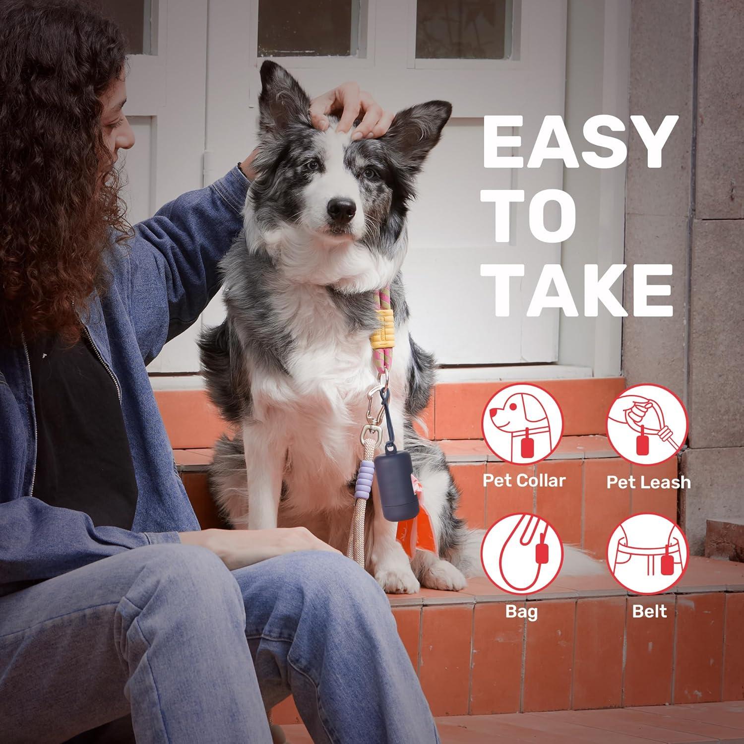 Bolsas de Excremento para Perros FUKUMARU 120 Unidades Rosa