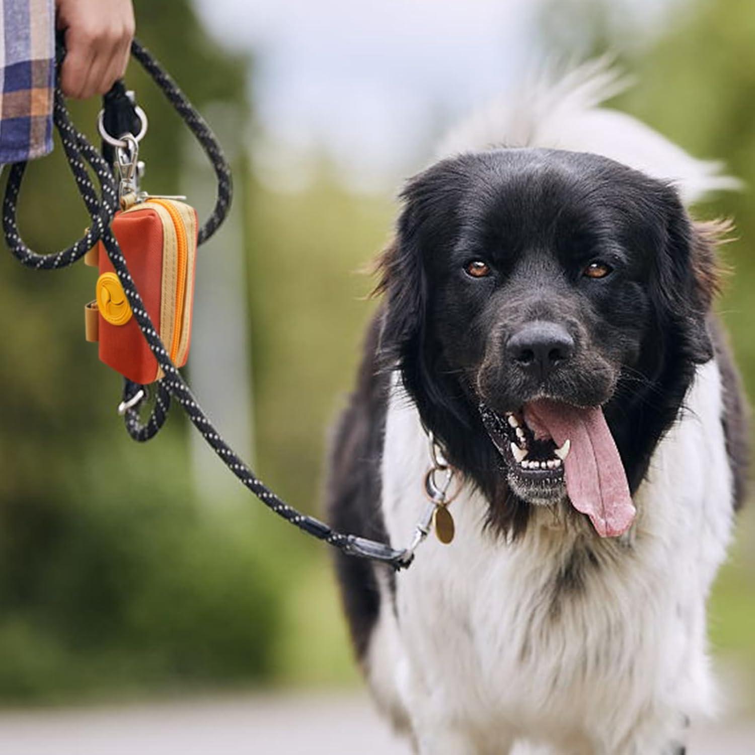 Dispensador de bolsas de excremento Lepawit Marrón 8.9x4.3cm