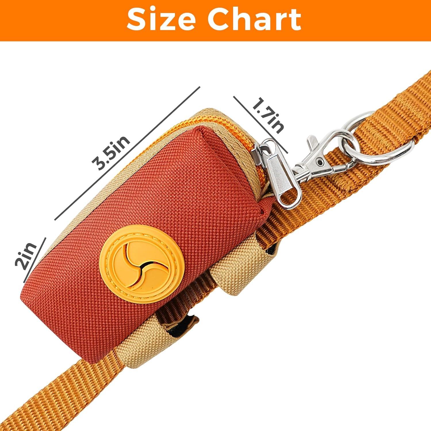 Dispensador de bolsas de excremento Lepawit Marrón 8.9x4.3cm